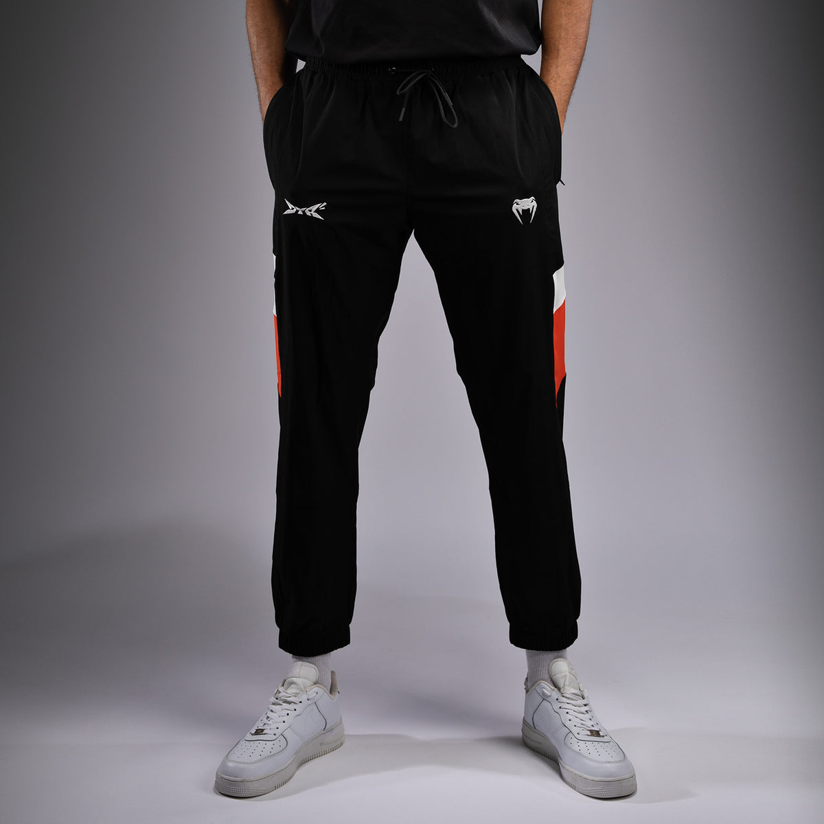 Pantalon de survêtement Venum x DTR Fight Attack 90 - Noir/Orange - product-type_Pantalons de jogging