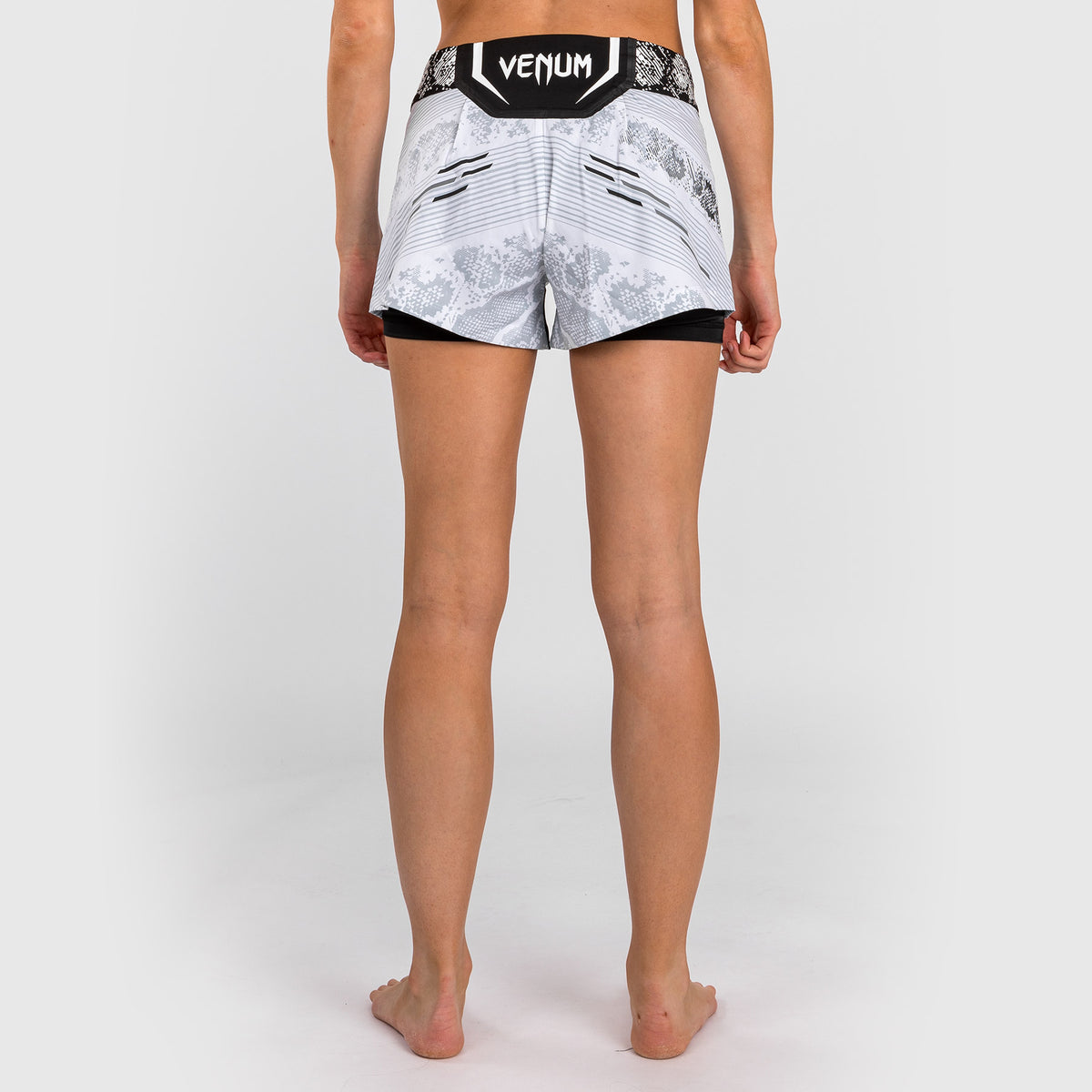 Short de Combat pour Femmes UFC Adrenaline by Venum Authentic Fight Night - Blanc - product-type_Shorts de MMA
