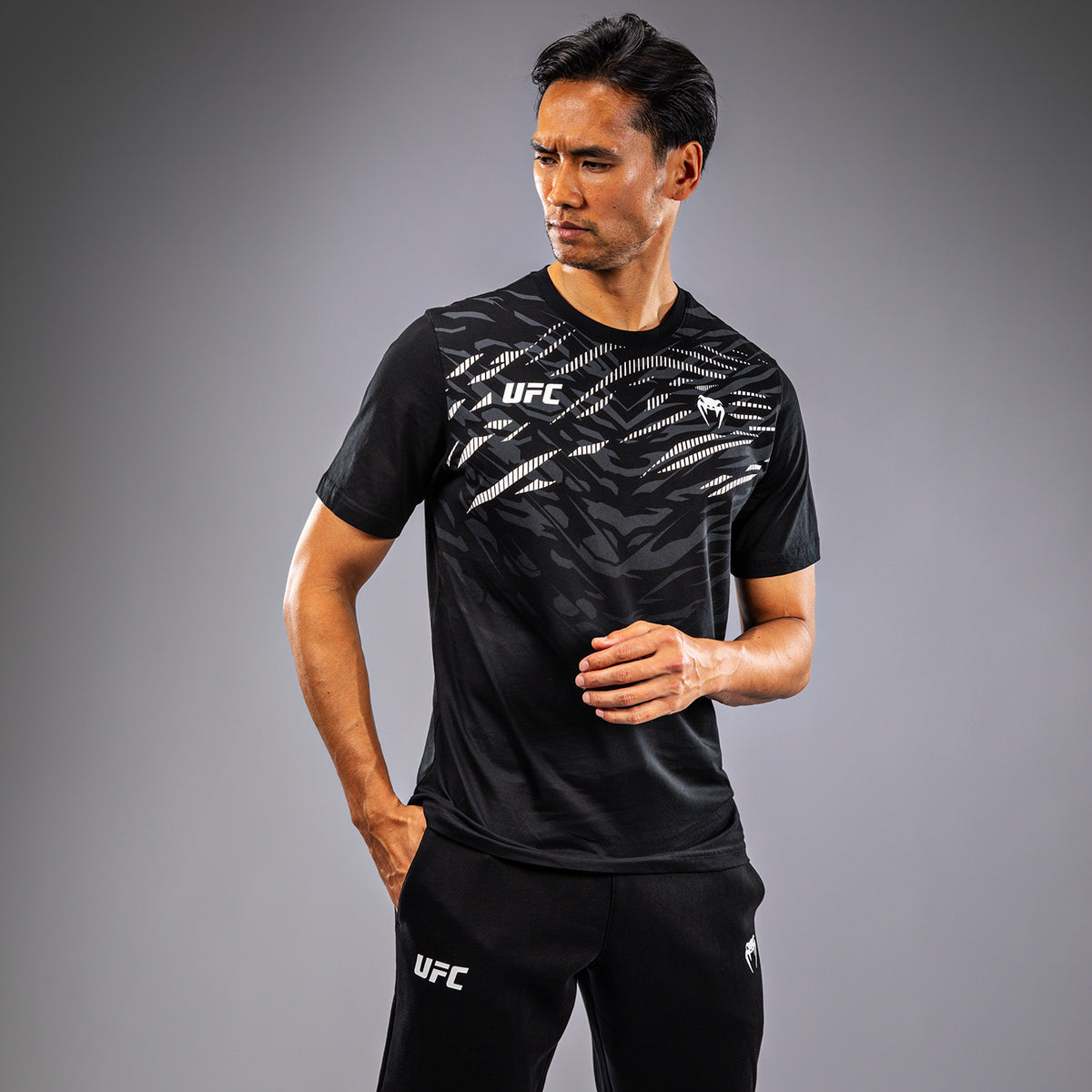 T-shirt UFC Fusion by Venum Replica - Noir - product-type_T-Shirts