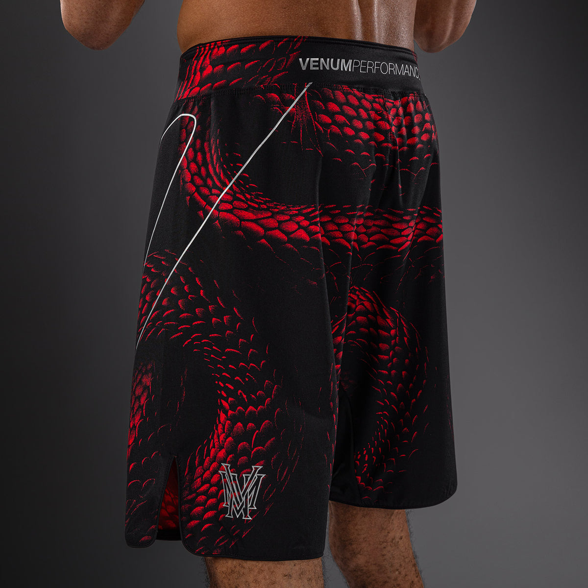 Short de Combat Venum Matupa - Noir/Rouge/Argent - product-type_Shorts de MMA