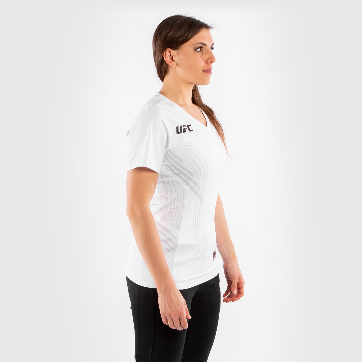 T-shirt Technique Femme Personnalisé UFC Venum Authentic Fight Night - Blanc - product-type_T-Shirts Dry Tech