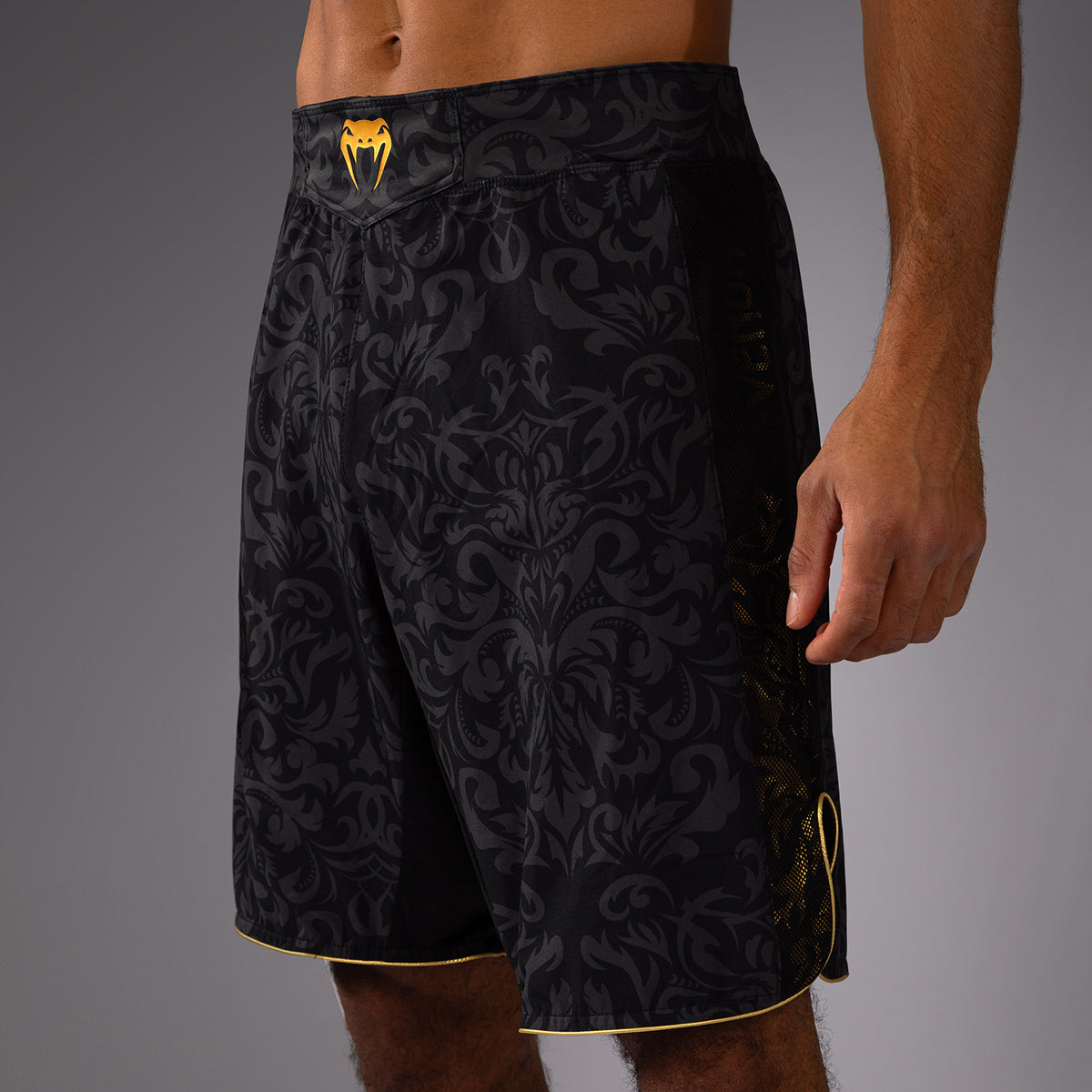 Short de Combat Venum x Topuria Unmatched Edition - Noir/Doré - product-type_Shorts de MMA
