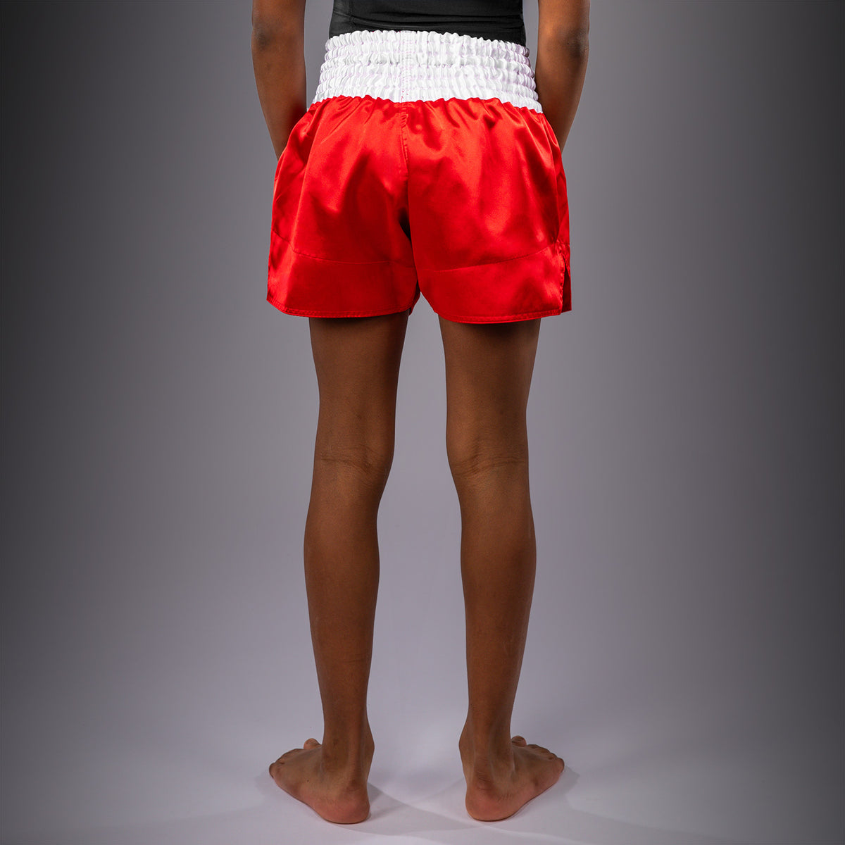 Short de Muay Thaï Venum Classic pour Enfant – Rouge Feu - product-type_Shorts de Muay Thai