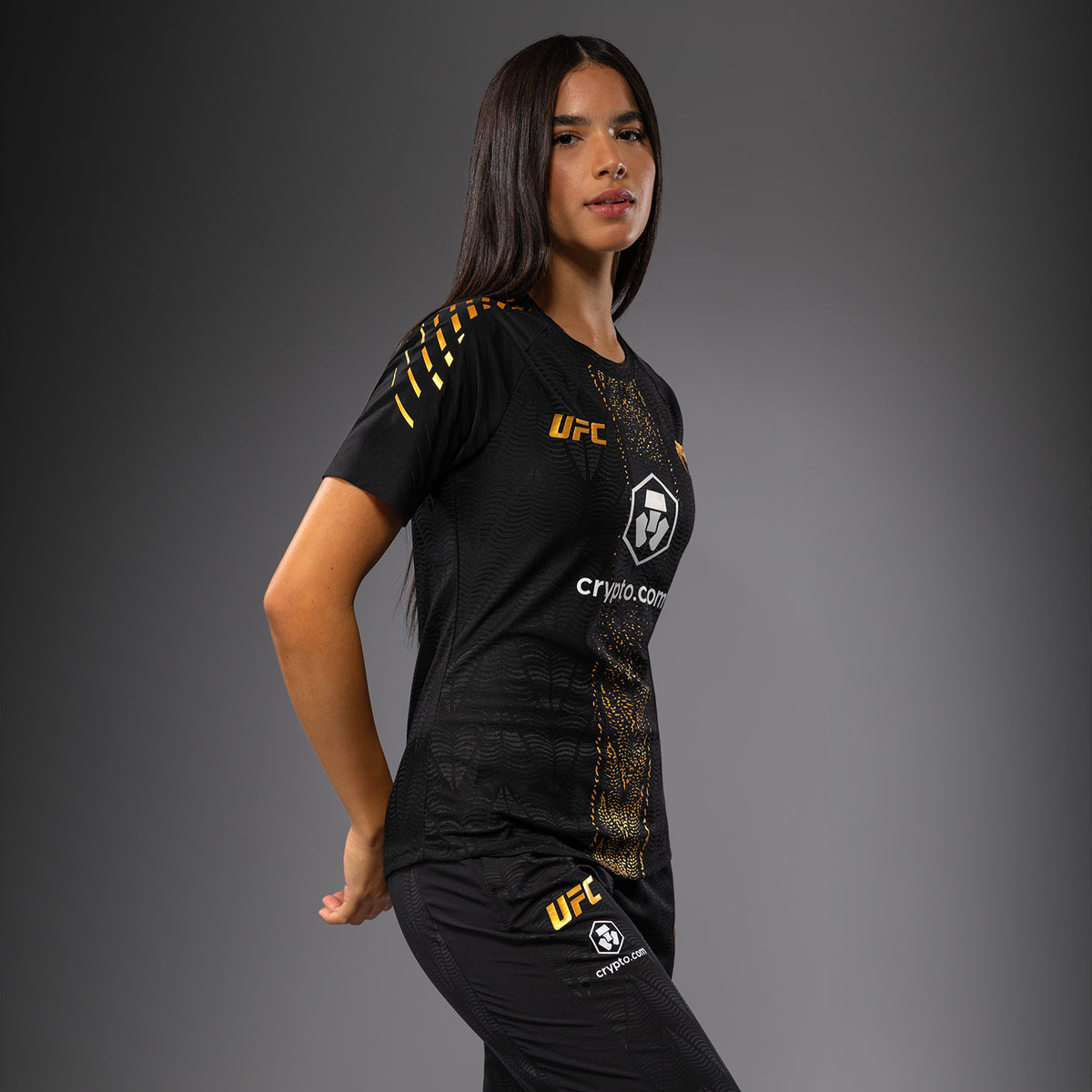 Maillot Officiel Walkout Femme Personnalisé UFC Zenith by Venum Authentic Fight Night - Champion - product-type_T-Shirts Dry Tech