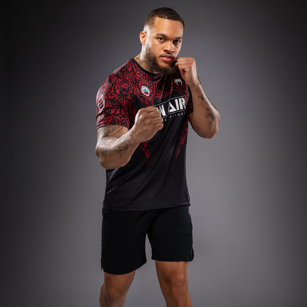 T-shirt Dry Tech Venum Bulgarian Top Team (BTT) – Noir/Rouge - product-type_T-Shirts Dry Tech