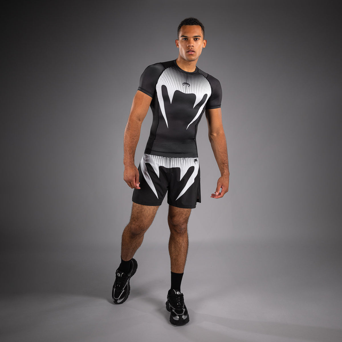 Rashguard Venum No Gi - Noir/Blanc - product-type_T-Shirts de Compression