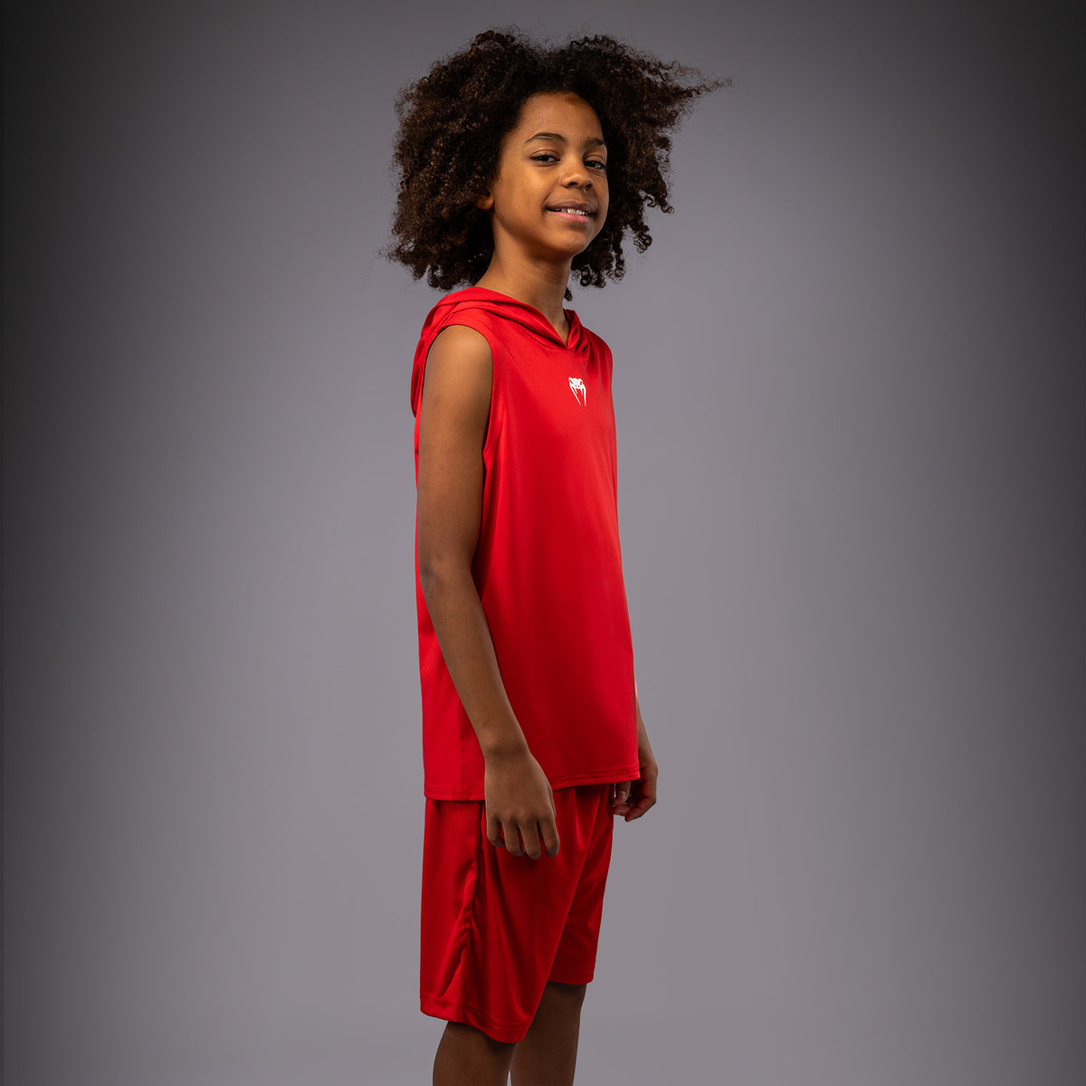 Sweat à capuche sans manches Dry Tech pour Enfants Venum Elite - Rouge - product-type_Sweatshirts