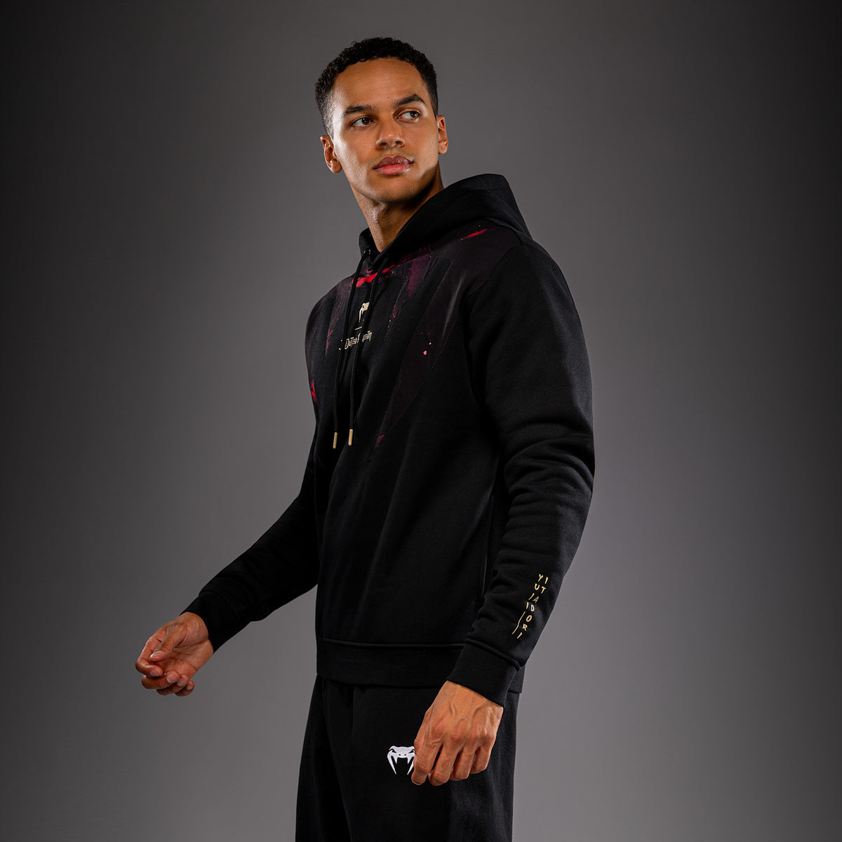 Sweat à capuche Itadori Jujutsu Kaisen x Venum – Noir/Rouge - product-type_Sweatshirts