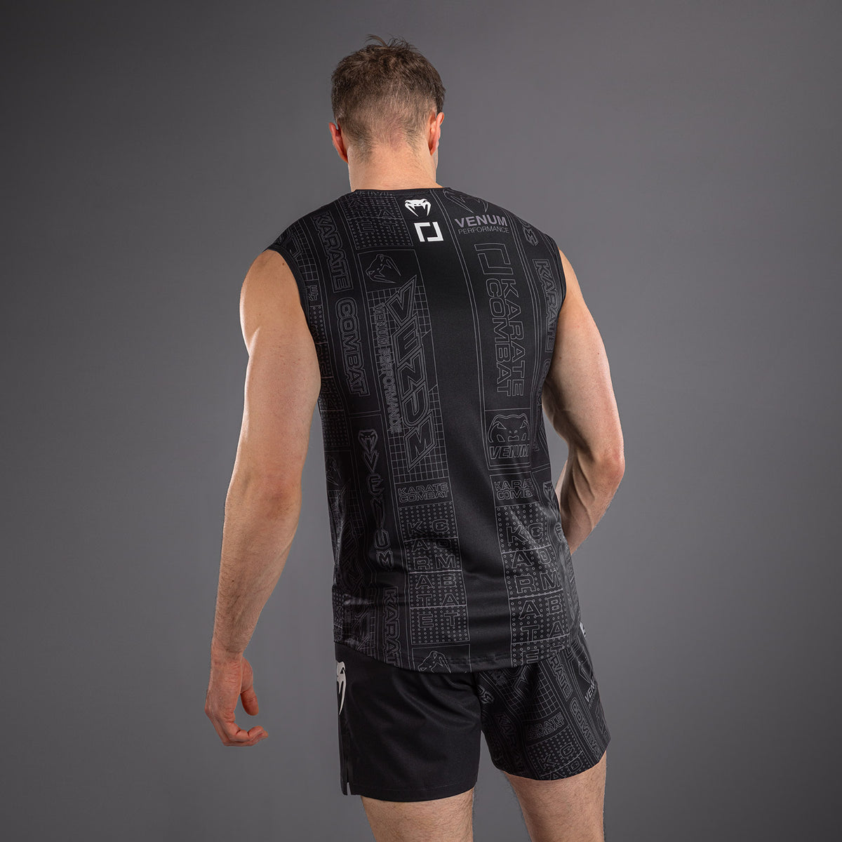 Débardeur Dry Tech Karate Combat by Venum – Noir/Gris - product-type_T-Shirts Dry Tech