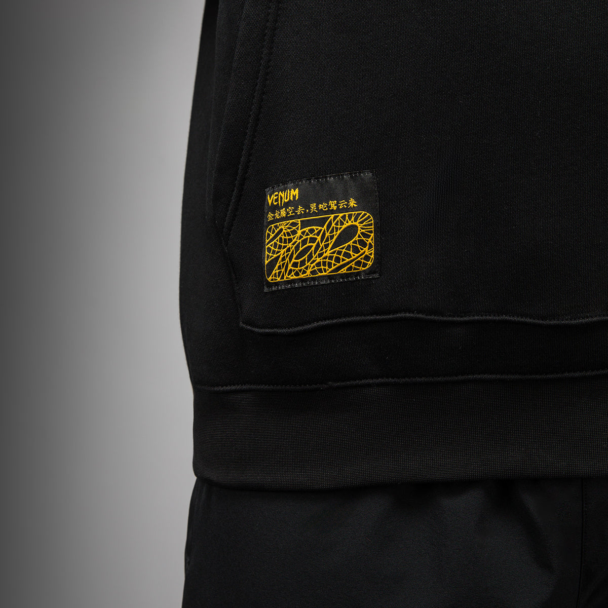 Sweat à Capuche Venum Serpenti – Noir/Argent/Or - product-type_Sweatshirts