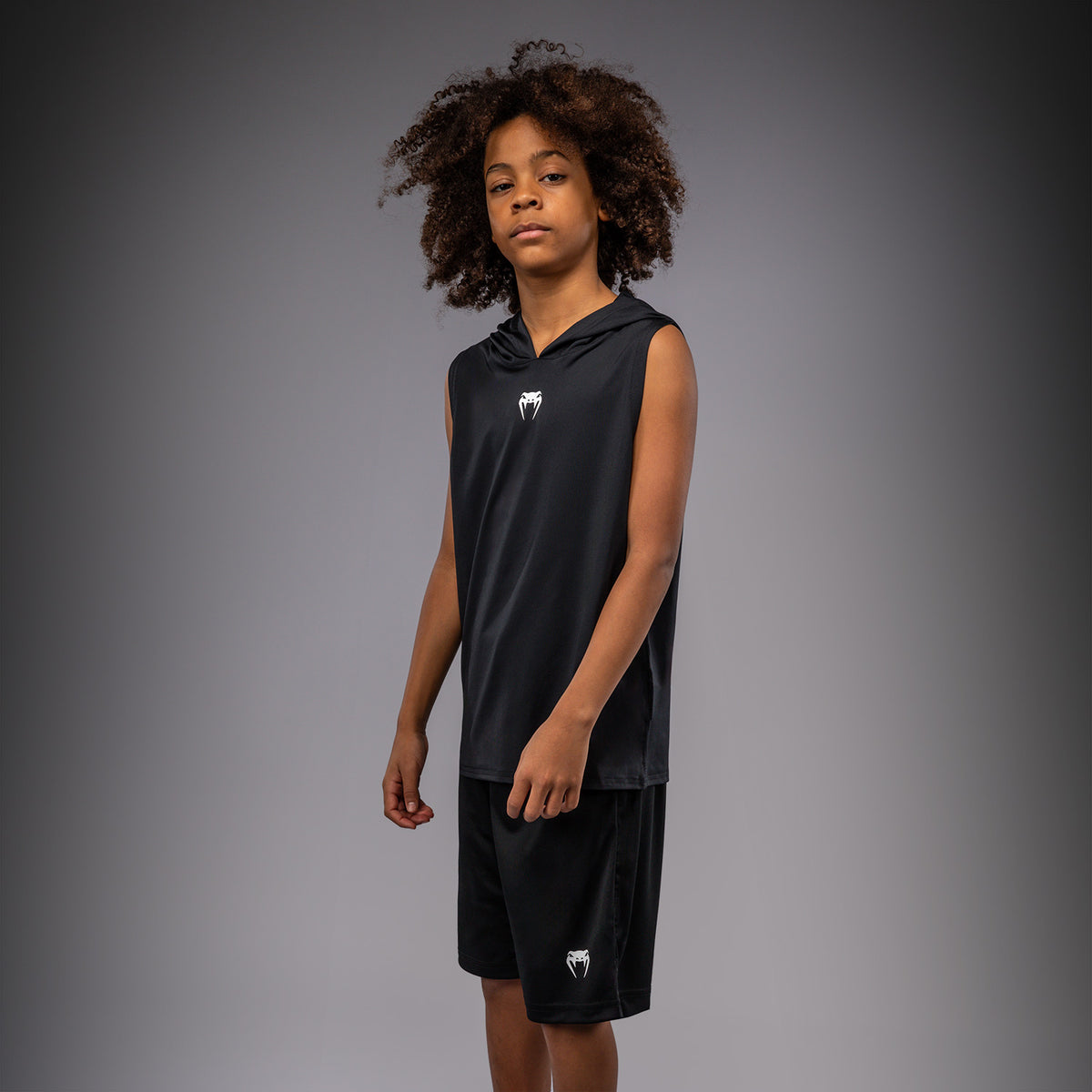 Sweat à capuche sans manches Dry Tech pour Enfants Venum Elite - Noir - product-type_Sweatshirts