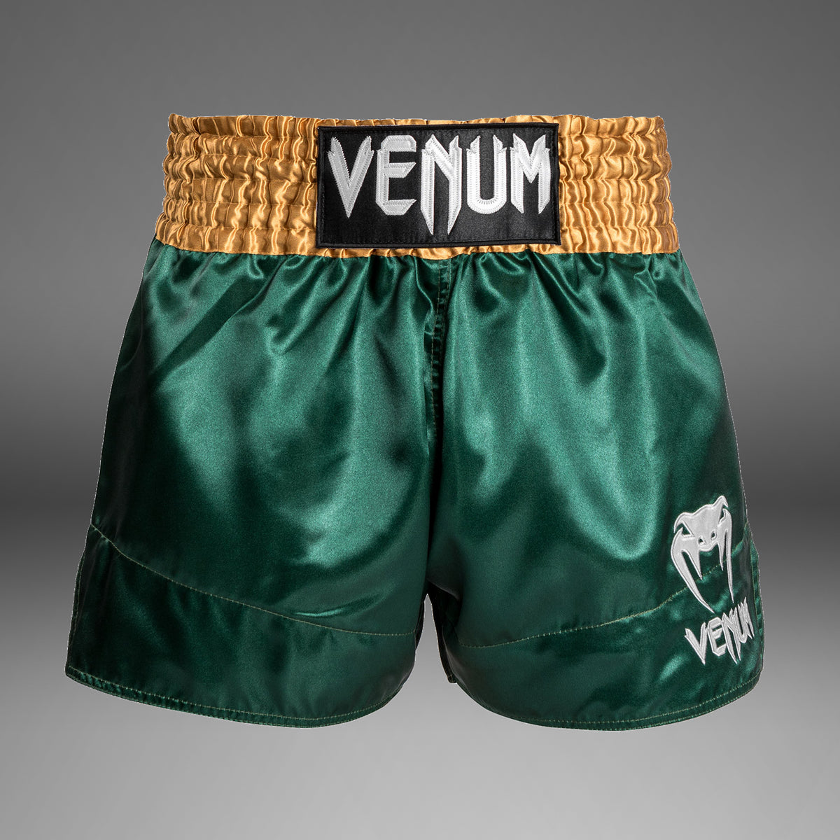 Venum Classic - Short Muay Thaï - Vert/Or/Blanc - product-type_Shorts de Muay Thai