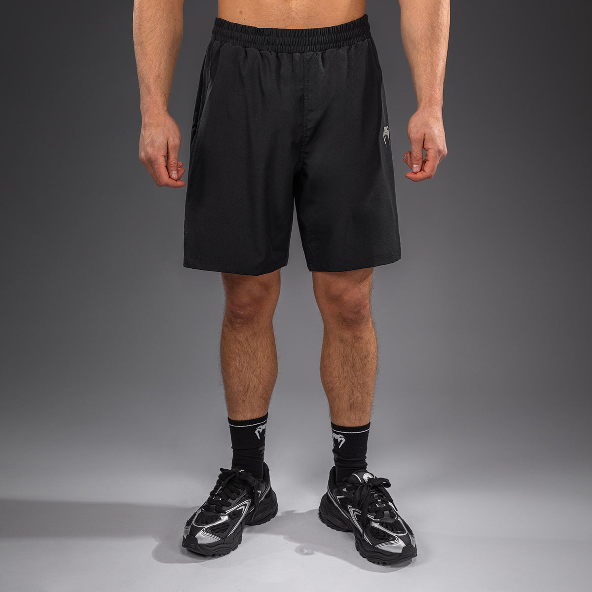 Short d’Entraînement Venum Lazer - Noir/Gris - product-type_Shorts de training