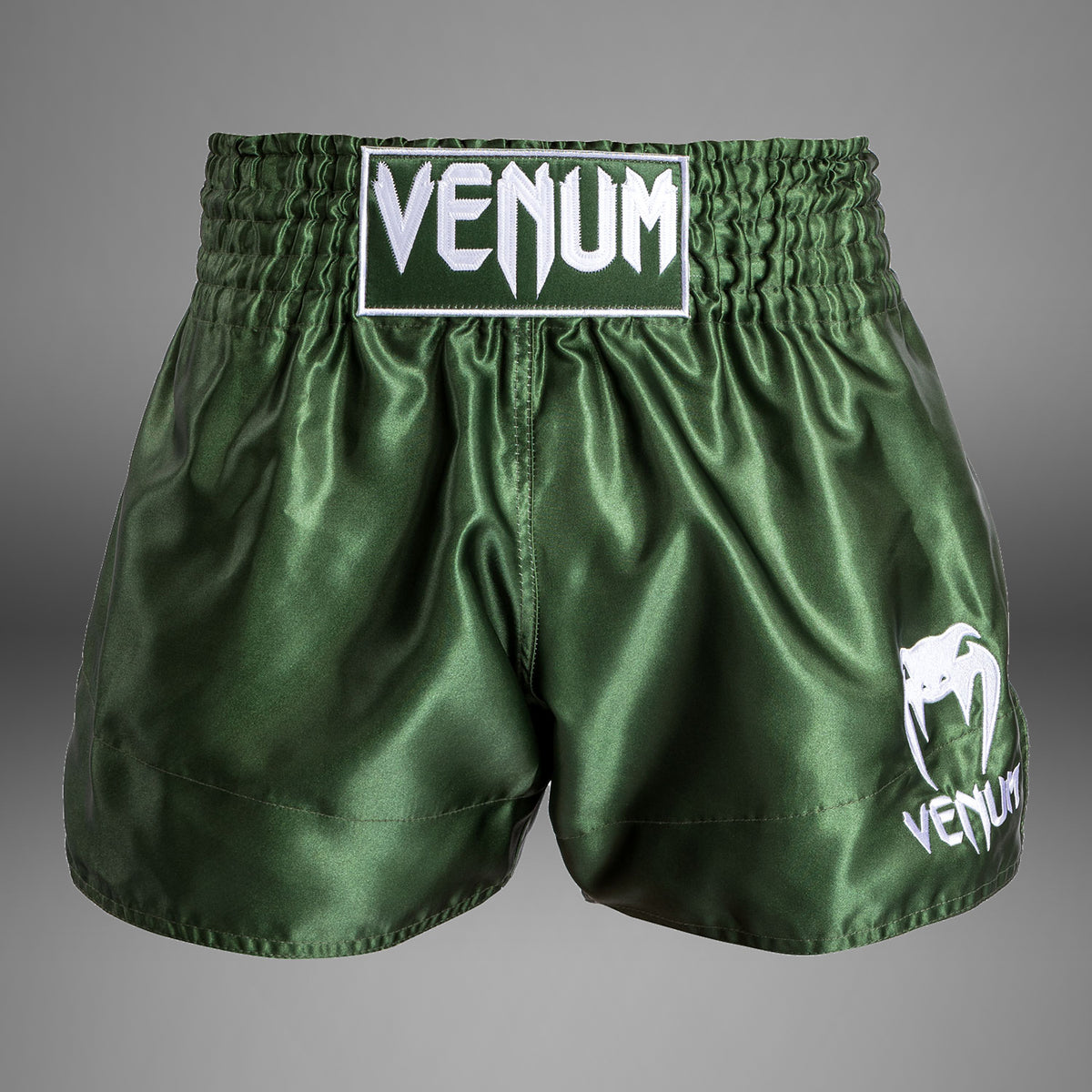 Venum Classic Short Muay Thaï Kaki/Blanc - product-type_Shorts de Muay Thai