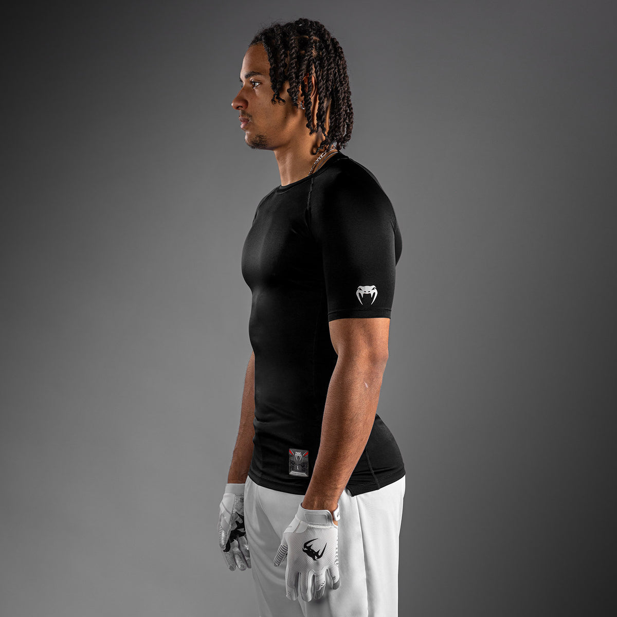 T-shirt de Compression Venum Lineup - Noir/Blanc - product-type_T-Shirts de Compression