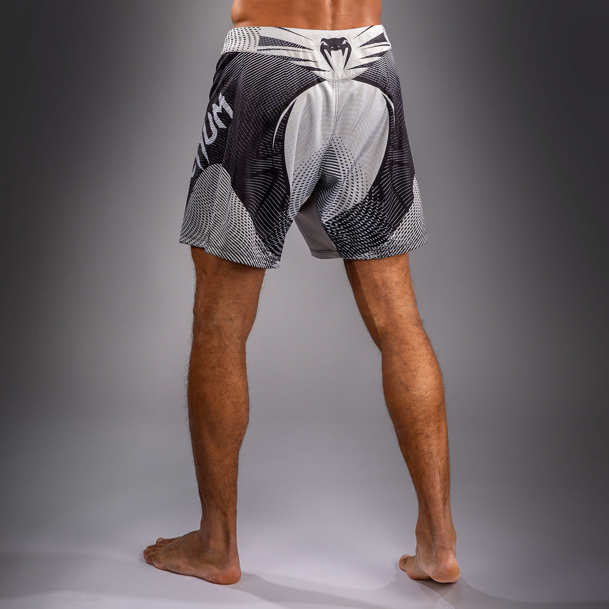 Short de Combat Venum Galactic 3.0 - Blanc Cassé/Noir - product-type_Shorts de MMA