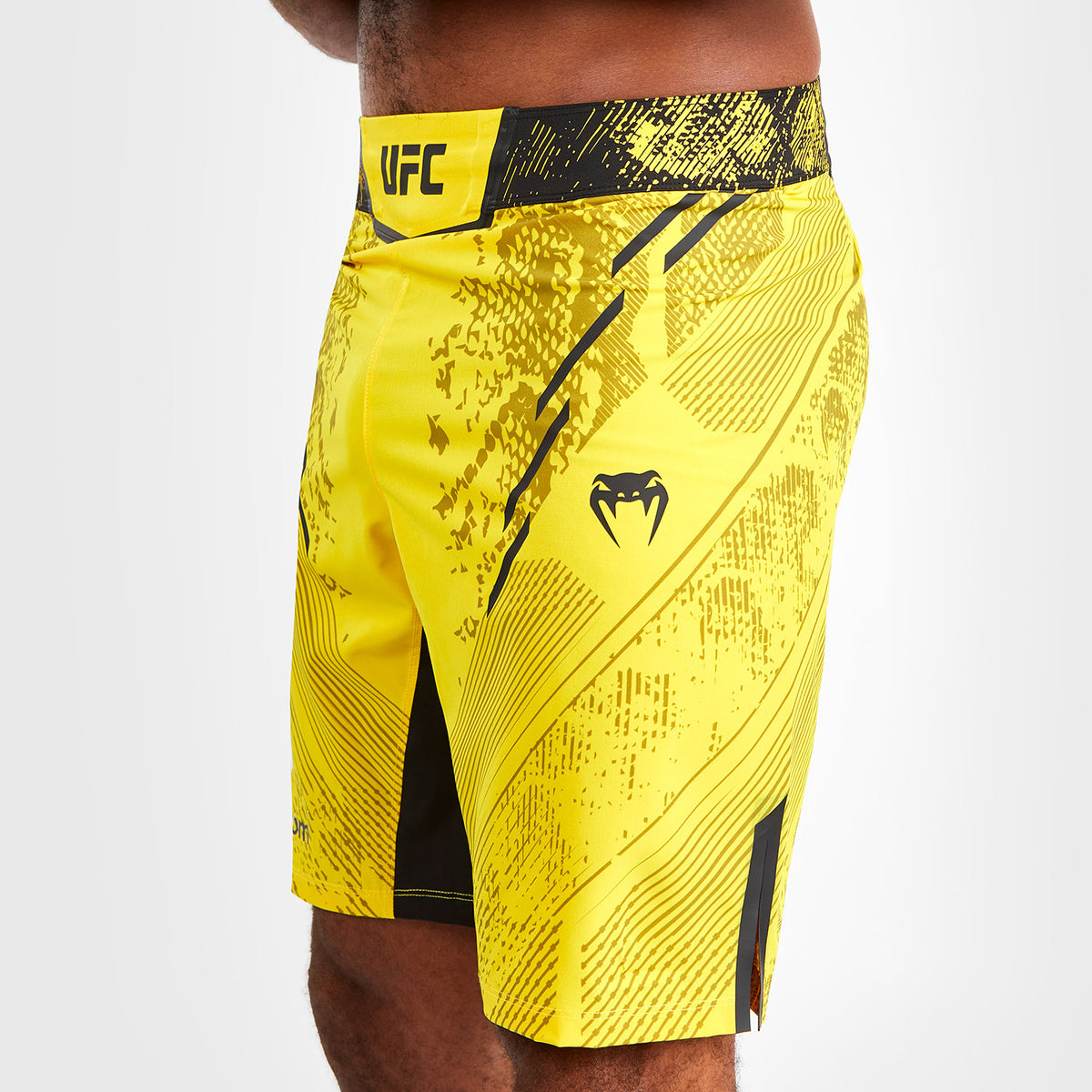 Short de combat personnalisé Coupe longue pour Hommes UFC Adrenaline by Venum Authentic Fight Night – Jaune - product-type_Shorts de MMA