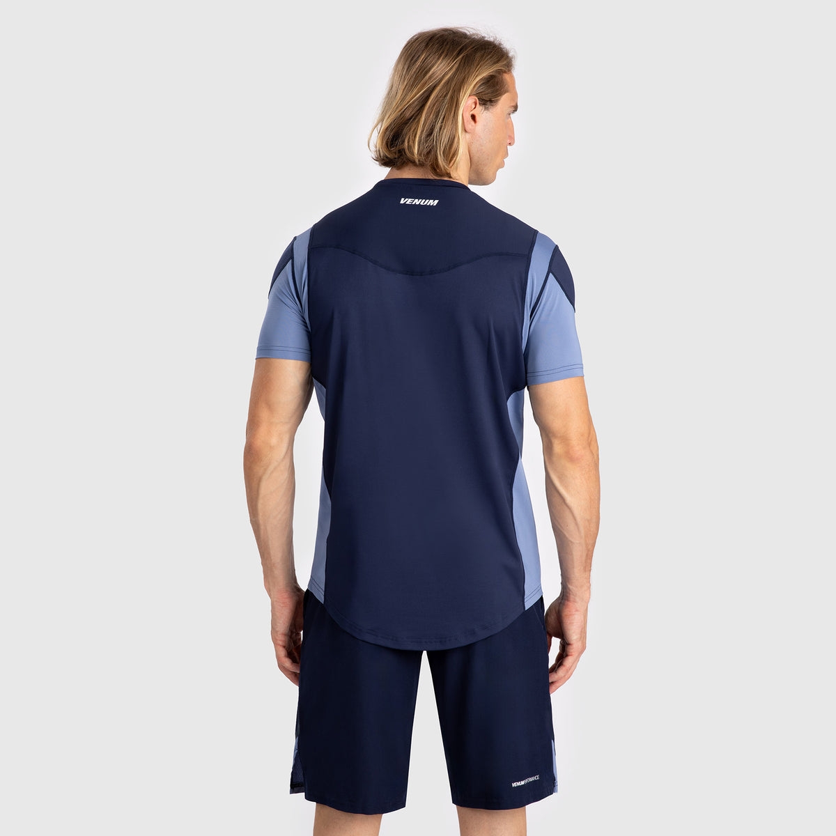 T-shirt Dry-Tech pour Hommes Venum Tempest - Bleu Marine/Bleu - product-type_T-Shirts Dry Tech