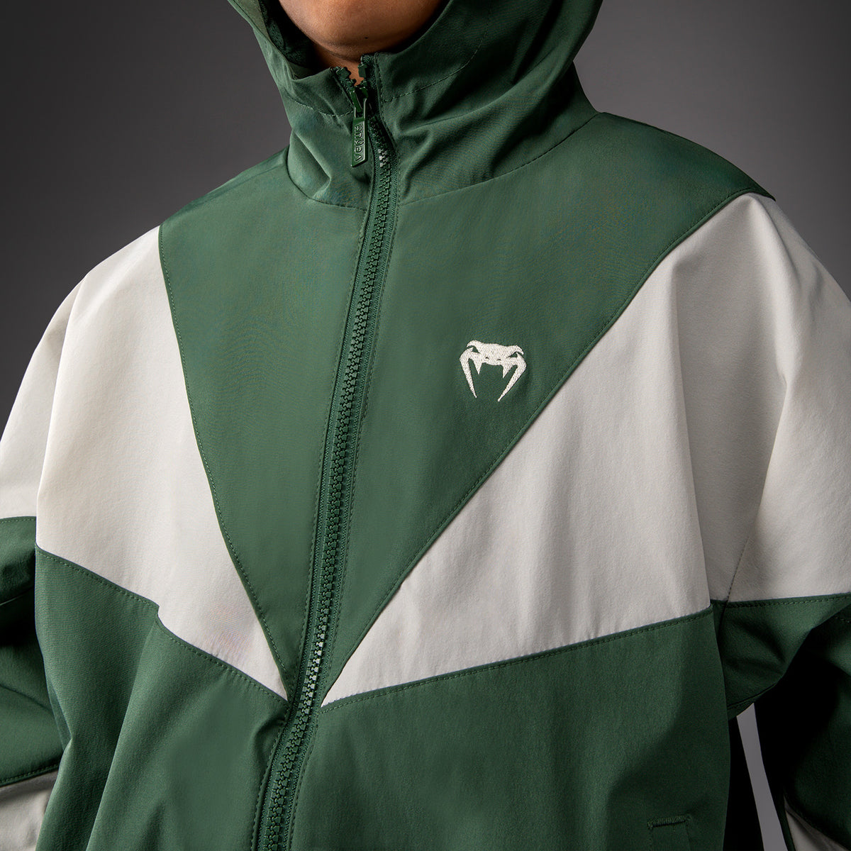 Veste Venum pour Enfant Venum Vectra – Vert Forêt/ Blanc Cassé - product-type_Vestes