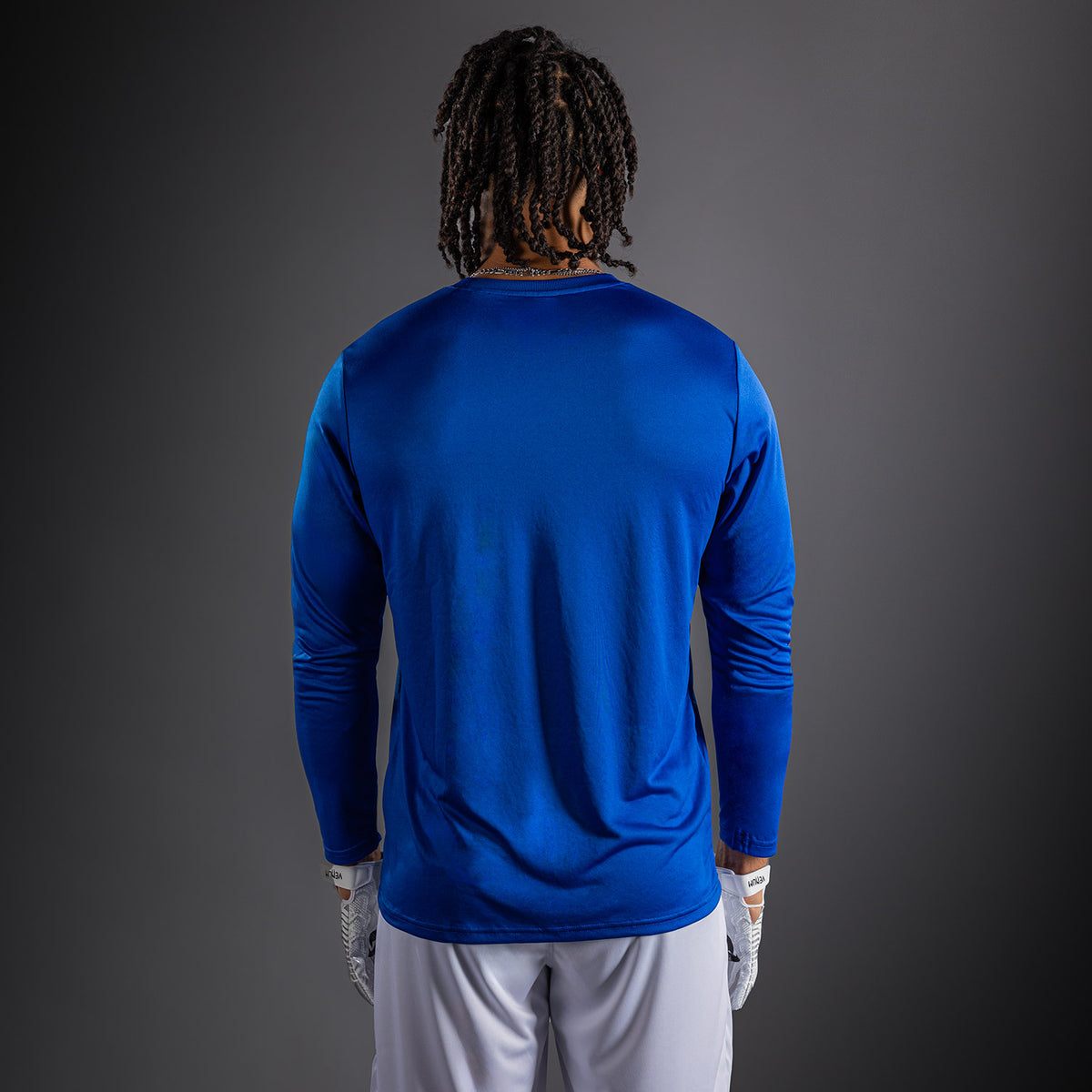 T-shirt à manches Longues Venum Lineup Performance - Bleu Royal/Blanc - product-type_T-Shirts Dry Tech