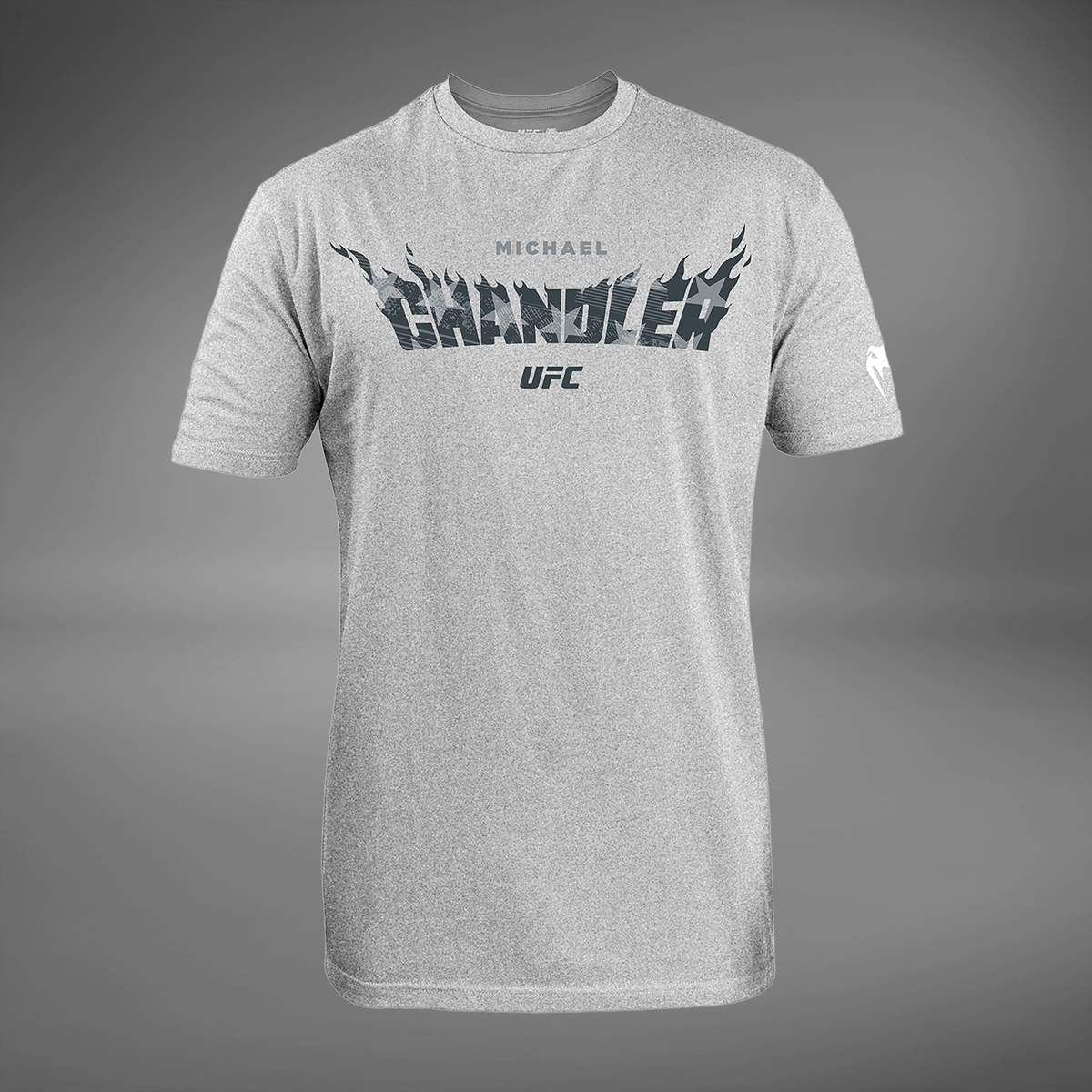 T-Shirt pour Hommes UFC Unrivaled by Venum Michael Chandler - Gris Chiné - product-type_T-Shirts