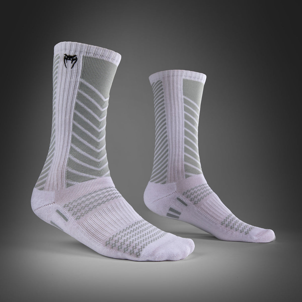 Chaussettes Longues Venum Vector - Blanc/Gris - product-type_Chaussettes
