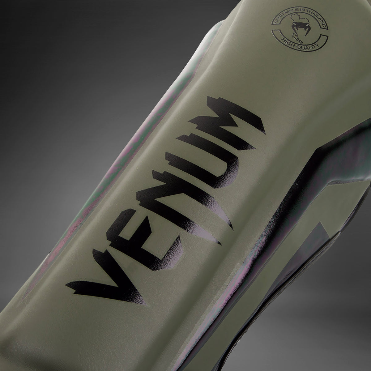 Protège-tibias Venum Elite - Kaki/Noir - product-type_Protège-tibias