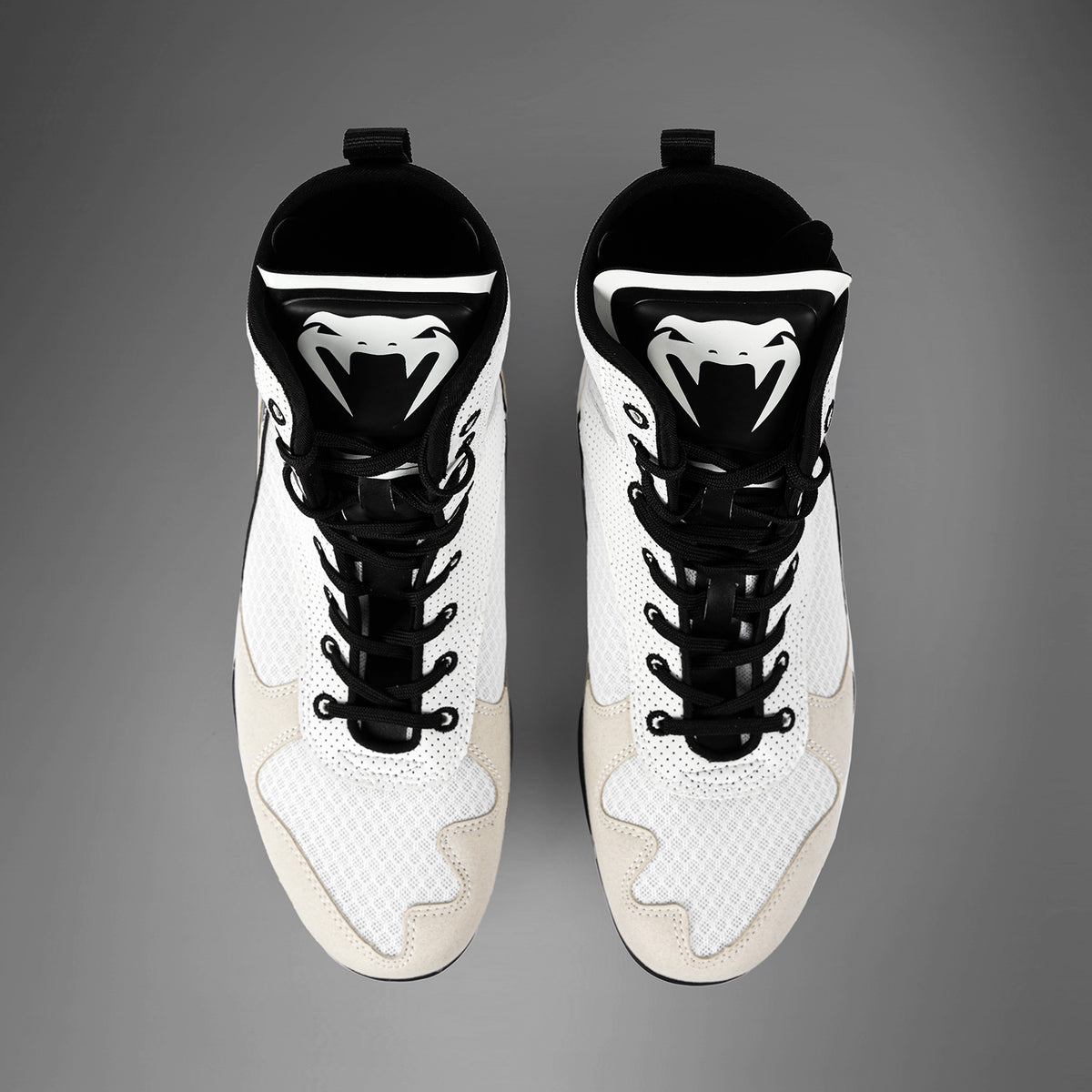 Chaussures De Boxe Venum Elite – Blanc/Noir - product-type_Chaussures de boxe
