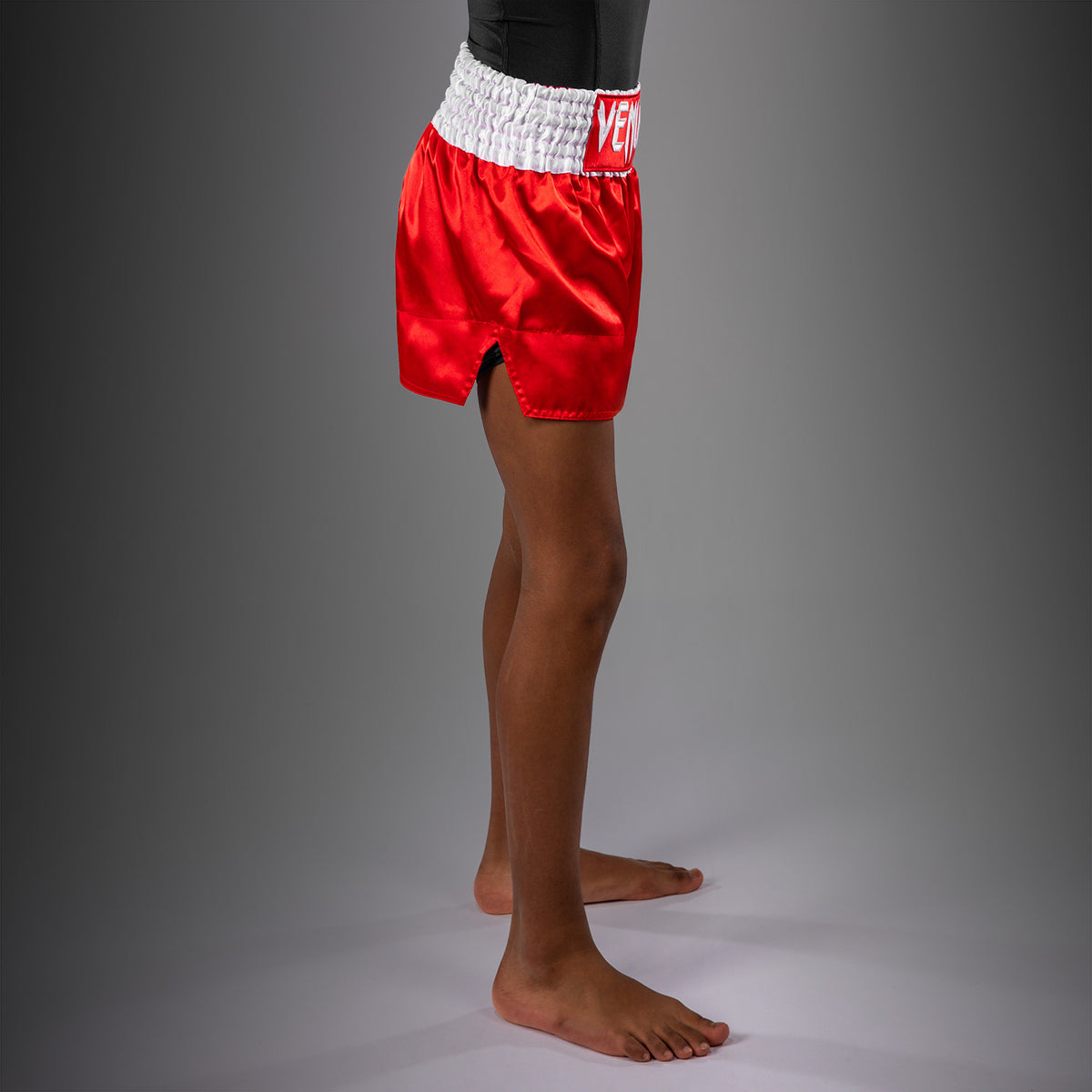 Short de Muay Thaï Venum Classic pour Enfant – Rouge Feu - product-type_Shorts de Muay Thai