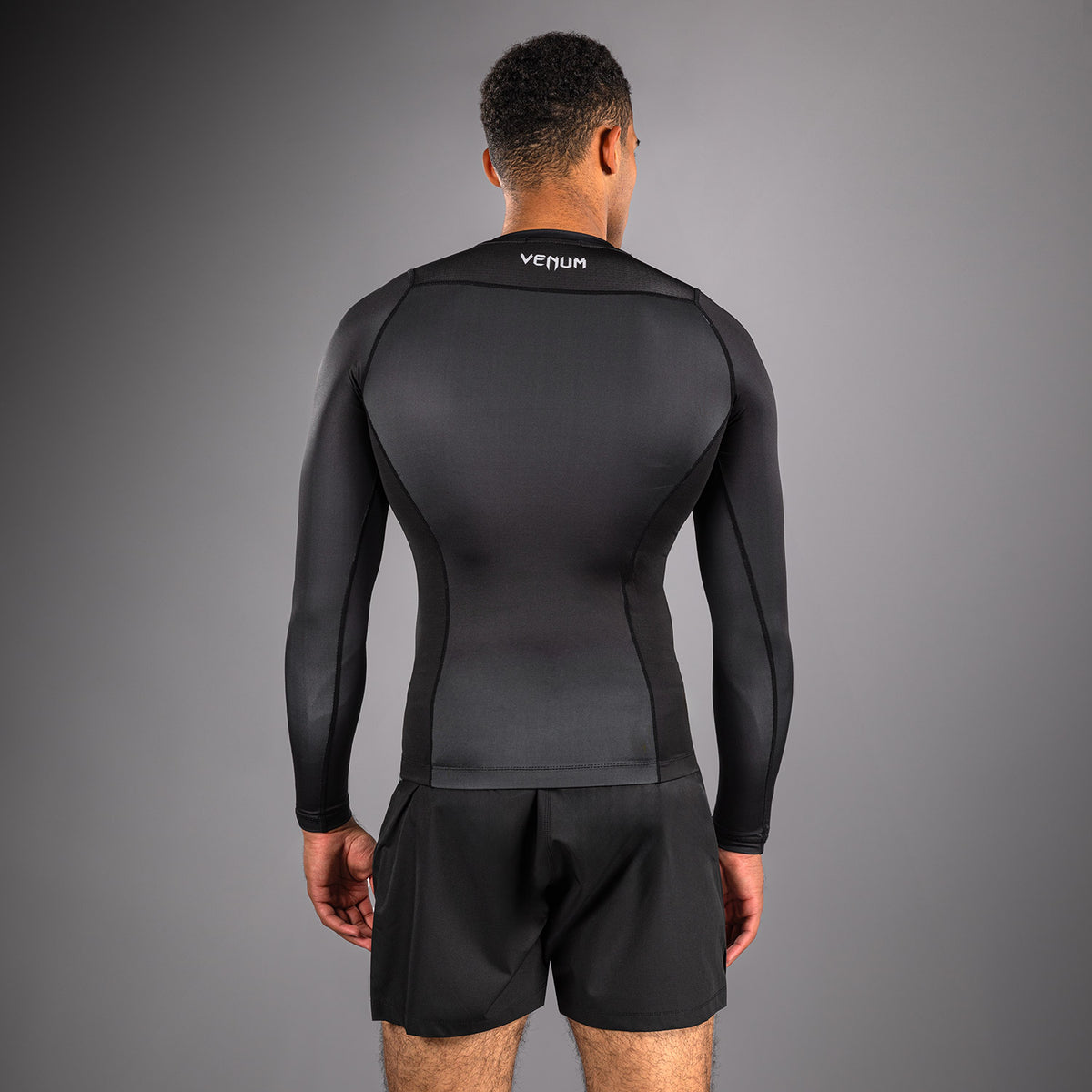 Rashguard Venum No Gi - Noir/Gris Argenté - product-type_T-Shirts de Compression