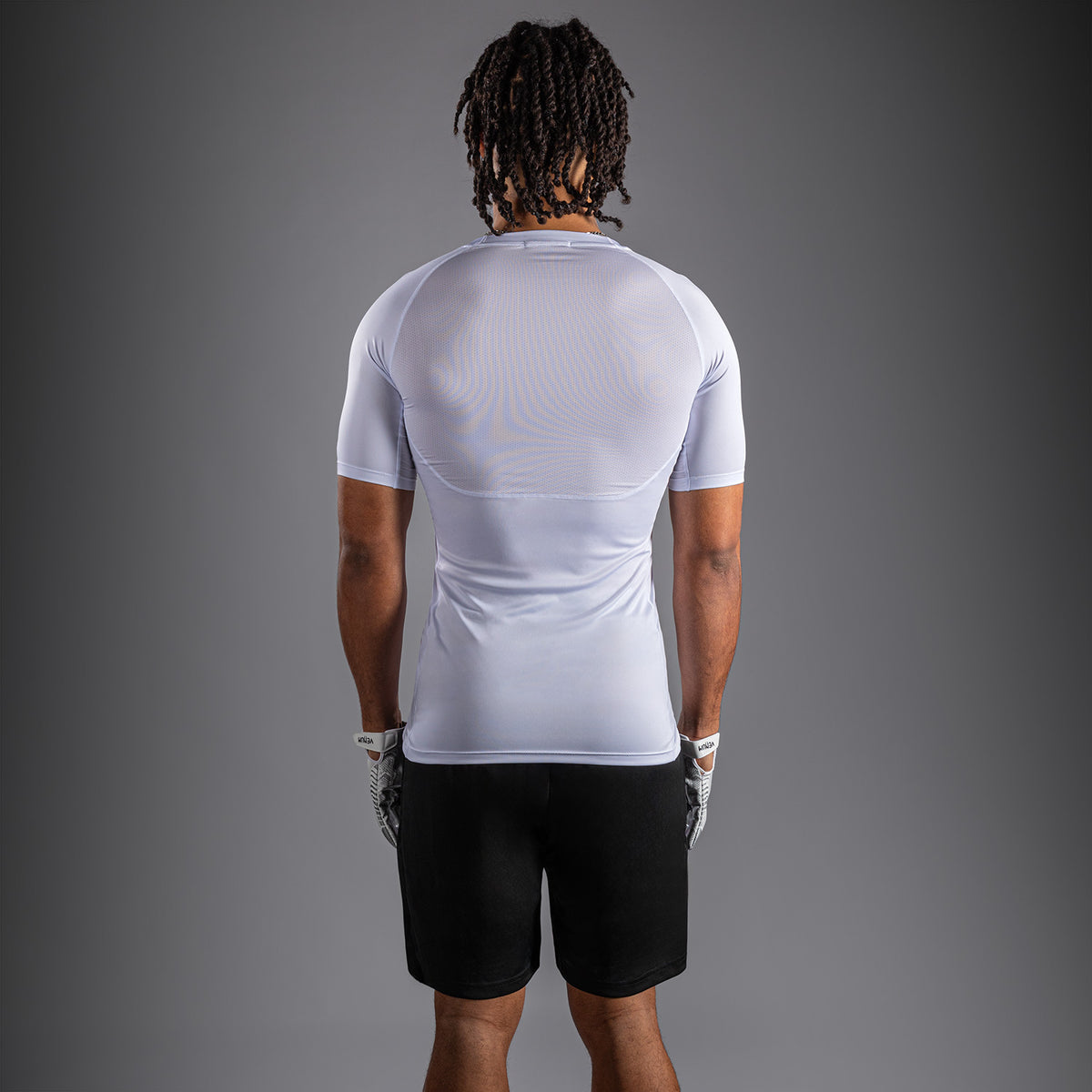 T-shirt de Compression Venum Lineup - Blanc/Noir - product-type_T-Shirts de Compression