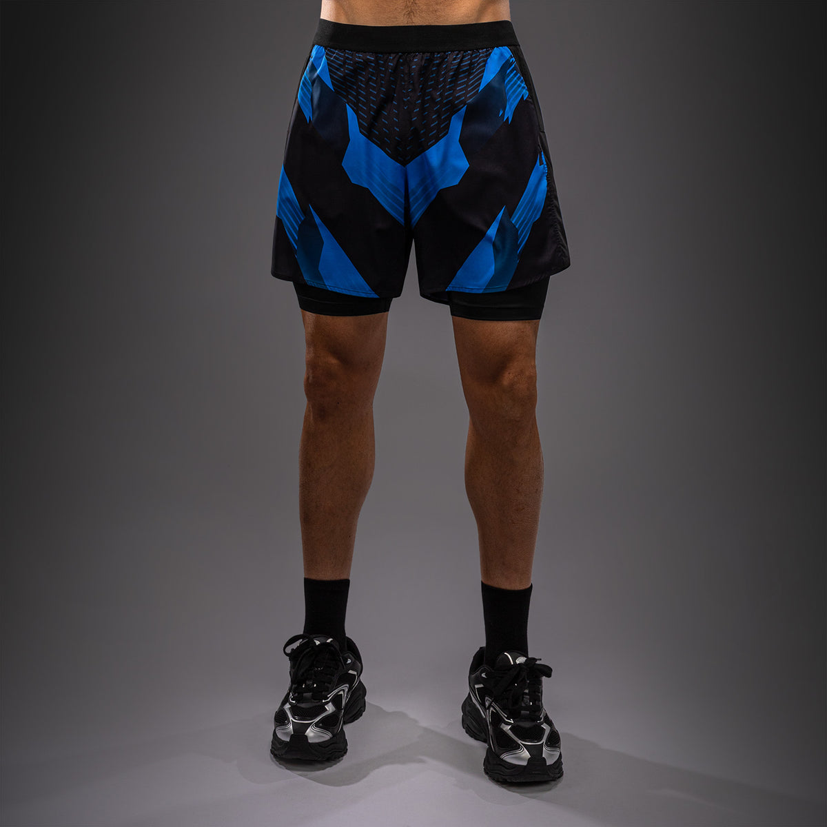Short d’Entraînement Venum No-Gi 6.0 - Noir/Bleu - product-type_Shorts de training