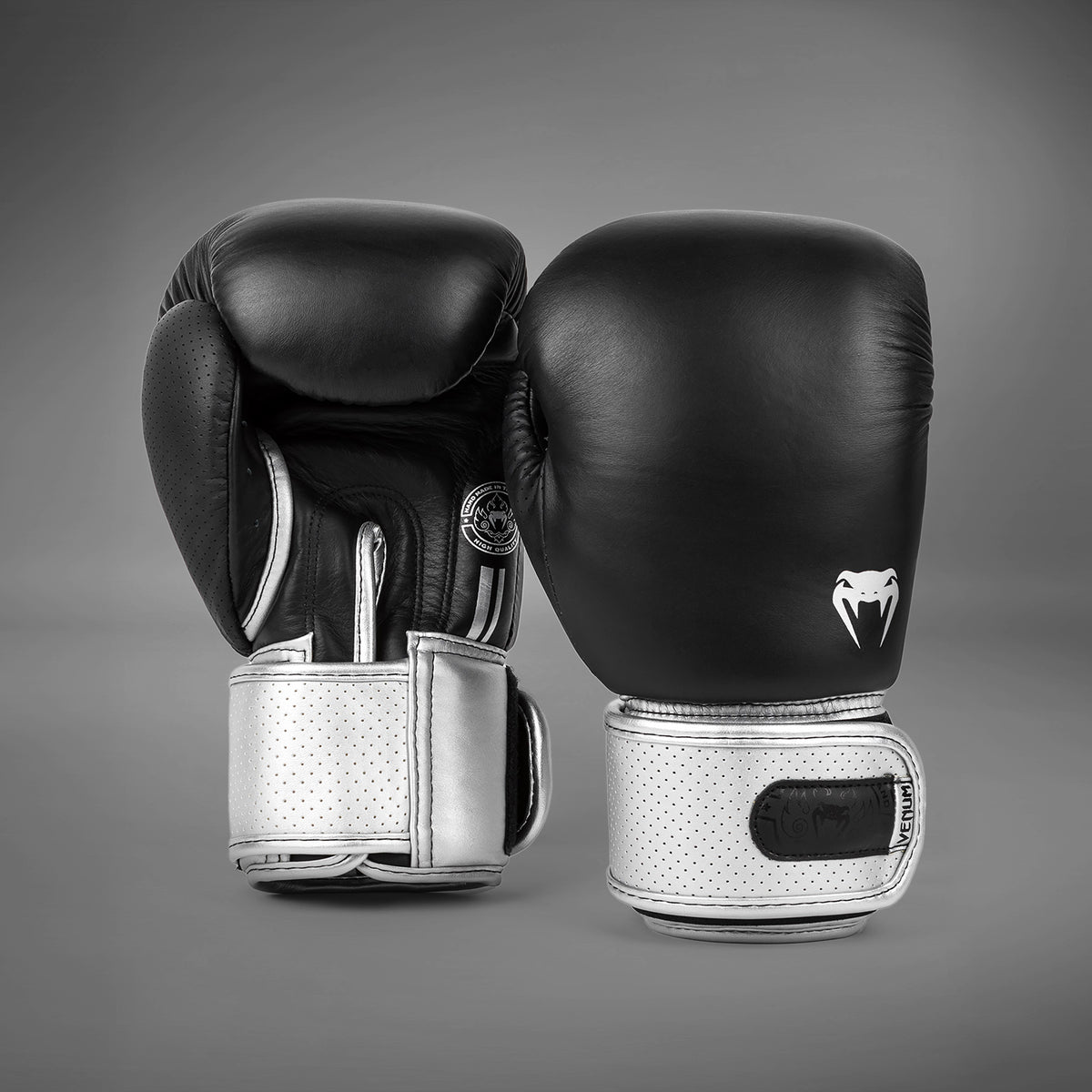 Gants de boxe Venum Power 2.0 - Noir/Argent - product-type_Gants de boxe