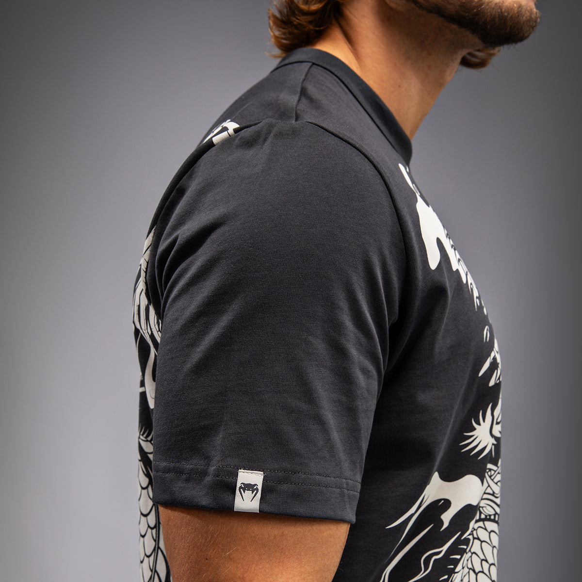 T-shirt Venum Dragon’s Flight - Gris Charbon/Blanc Crème - product-type_T-Shirts