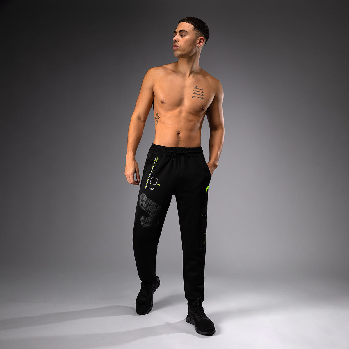 Jogging Venum Training Camp 4.0 - Noir/Vert Fluo - product-type_Pantalons de jogging