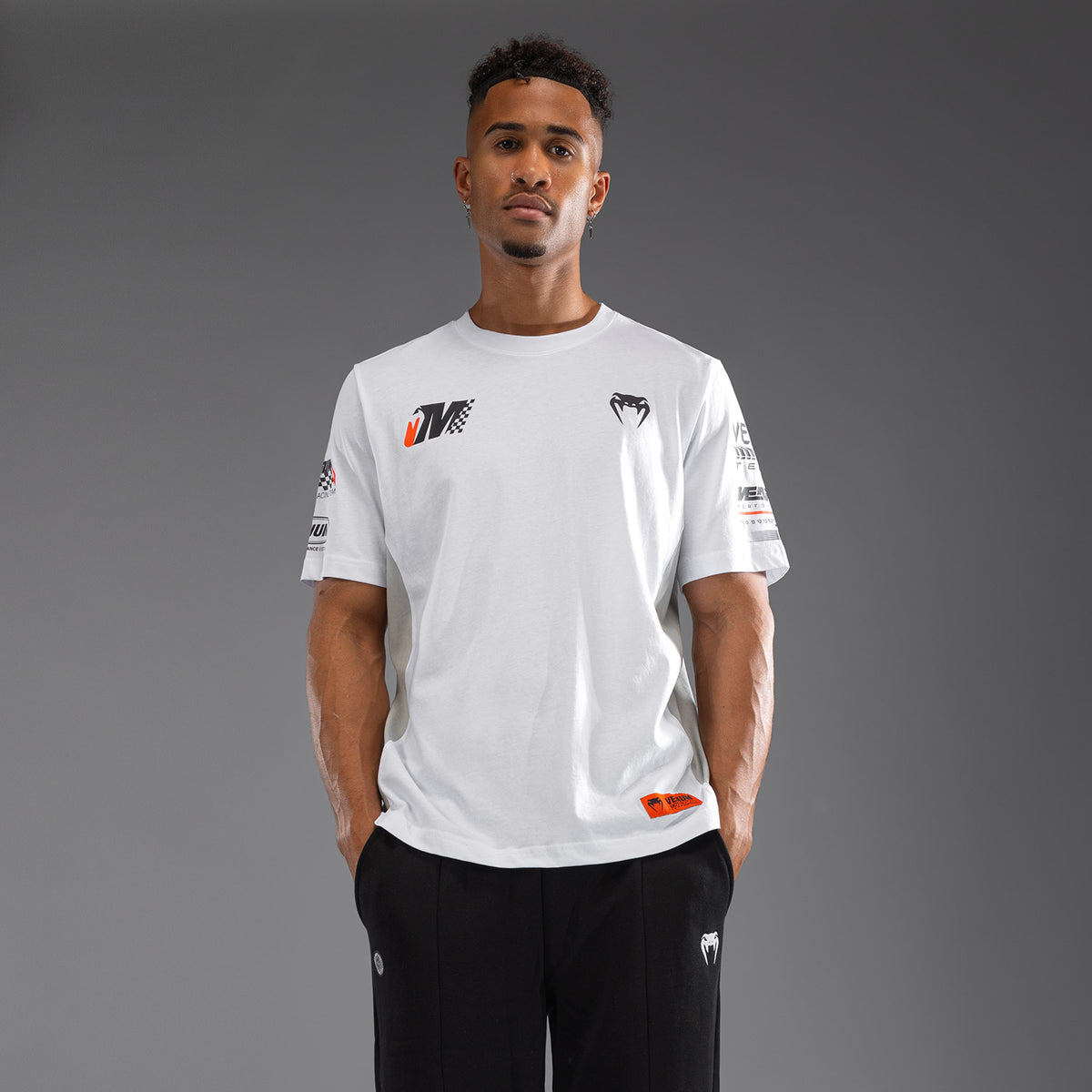 T-Shirt Venum Motorsports - Blanc Neige