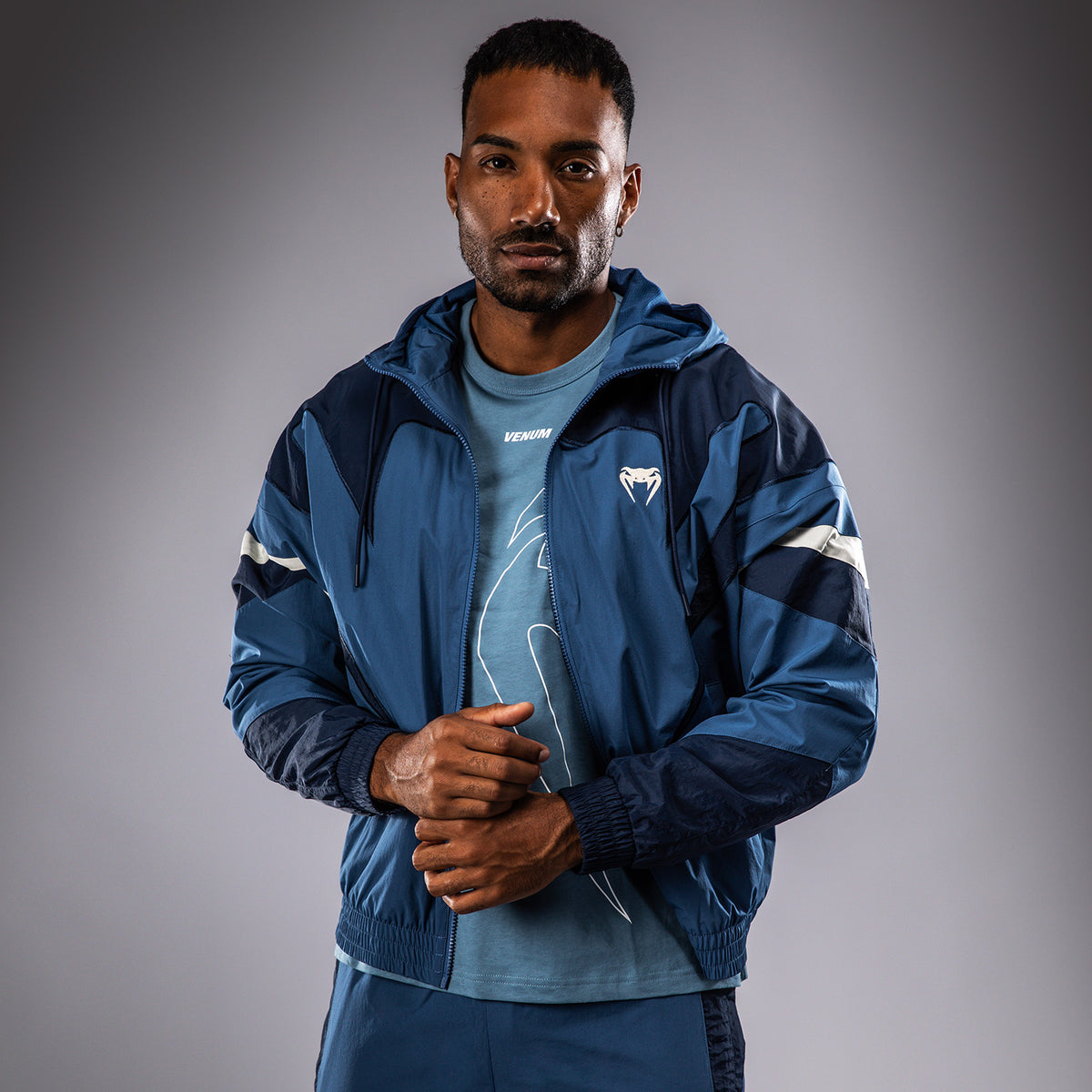 Veste de survêtement Venum Attack 90 - Bleu Nuit - product-type_Vestes