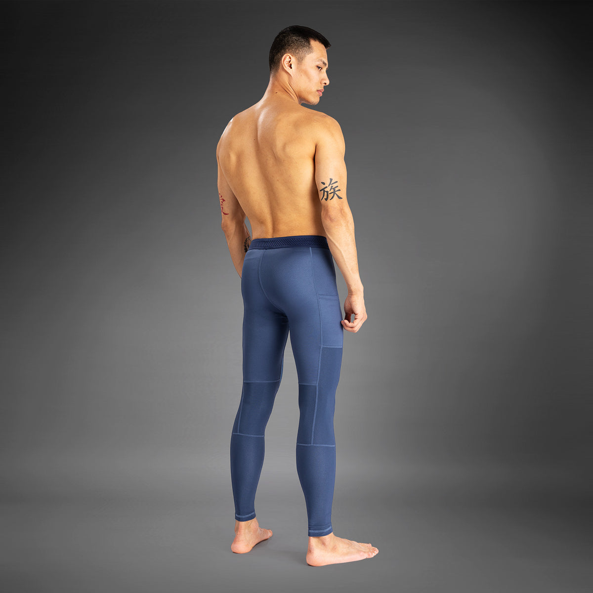 Pantalon de Compression Venum Attack - Bleu Marine - product-type_Pantalons de Compression