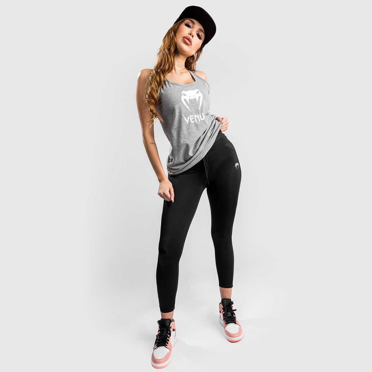 Leggings 7/8 Venum Glow - Pour Femmes - Noir - product-type_Leggings