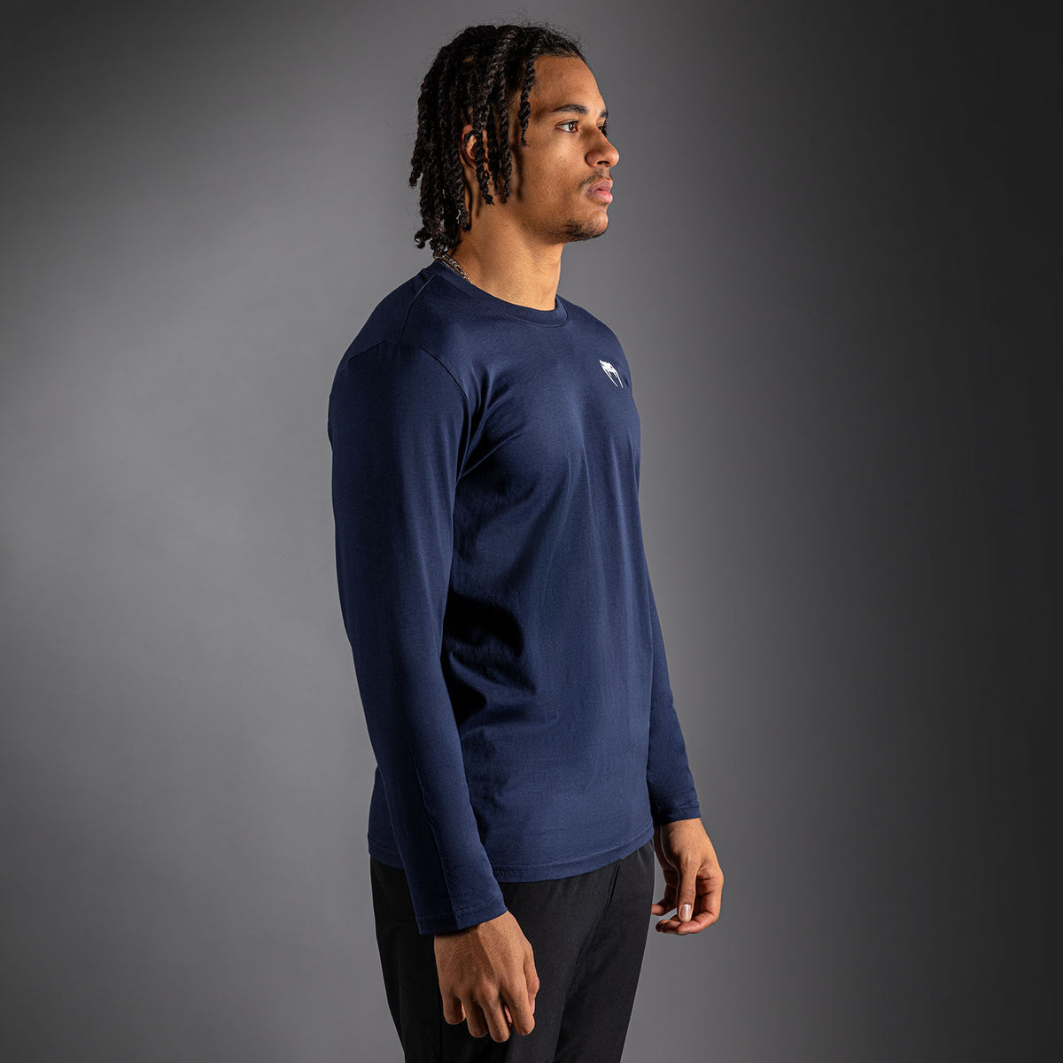 T-shirt à manches Longues Venum Lineup - Bleu Marine/Blanc - product-type_T-Shirts