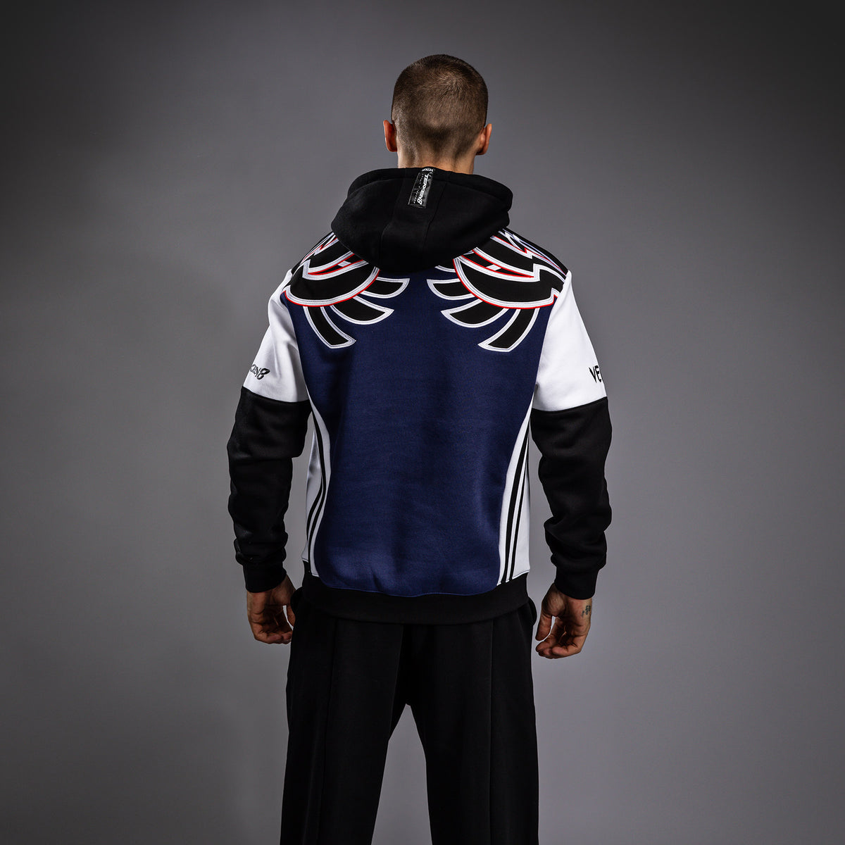Sweatshirt à capuche Venum x TEKKEN 8 - Jin Kazama - Bleu/Noir/Blanc - product-type_Sweatshirts