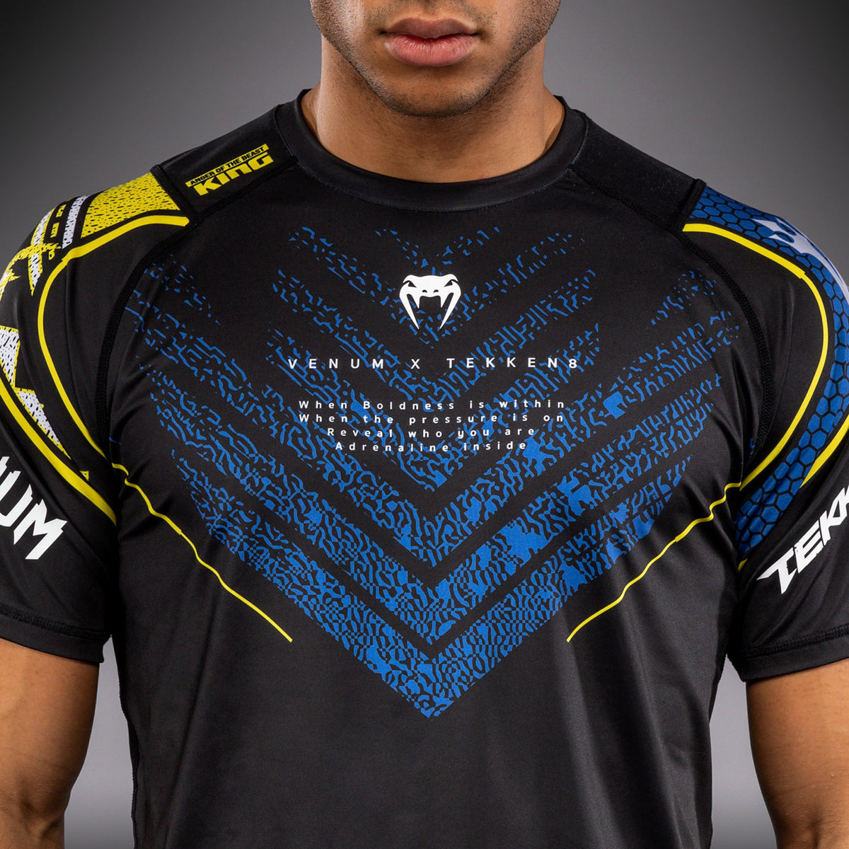 T-shirt Dry Tech King Venum x TEKKEN 8 - Noir/Jaune - product-type_T-Shirts Dry Tech
