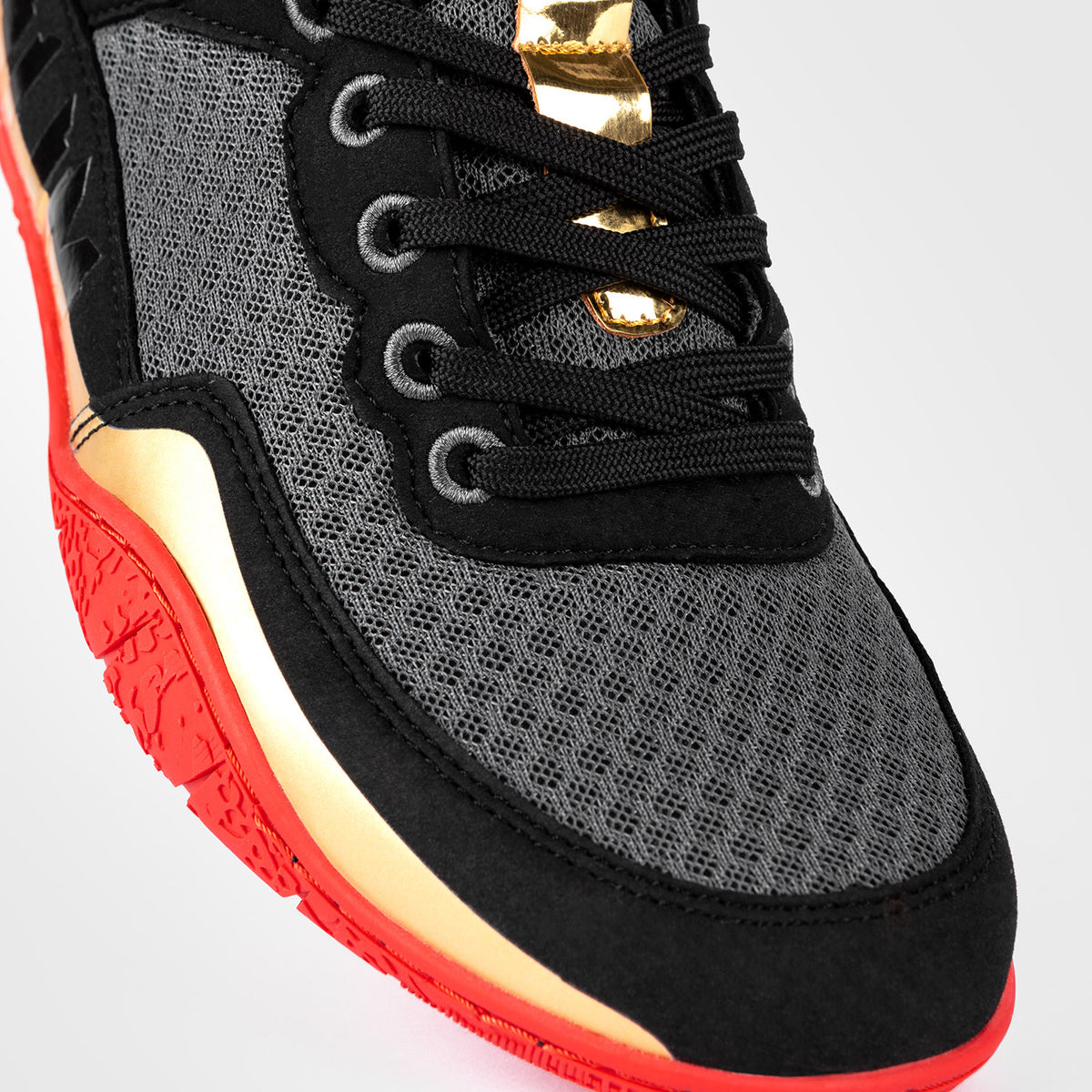 Chaussures de lutte Venum Elite - Noir/Or/Rouge - product-type_chaussures de lutte