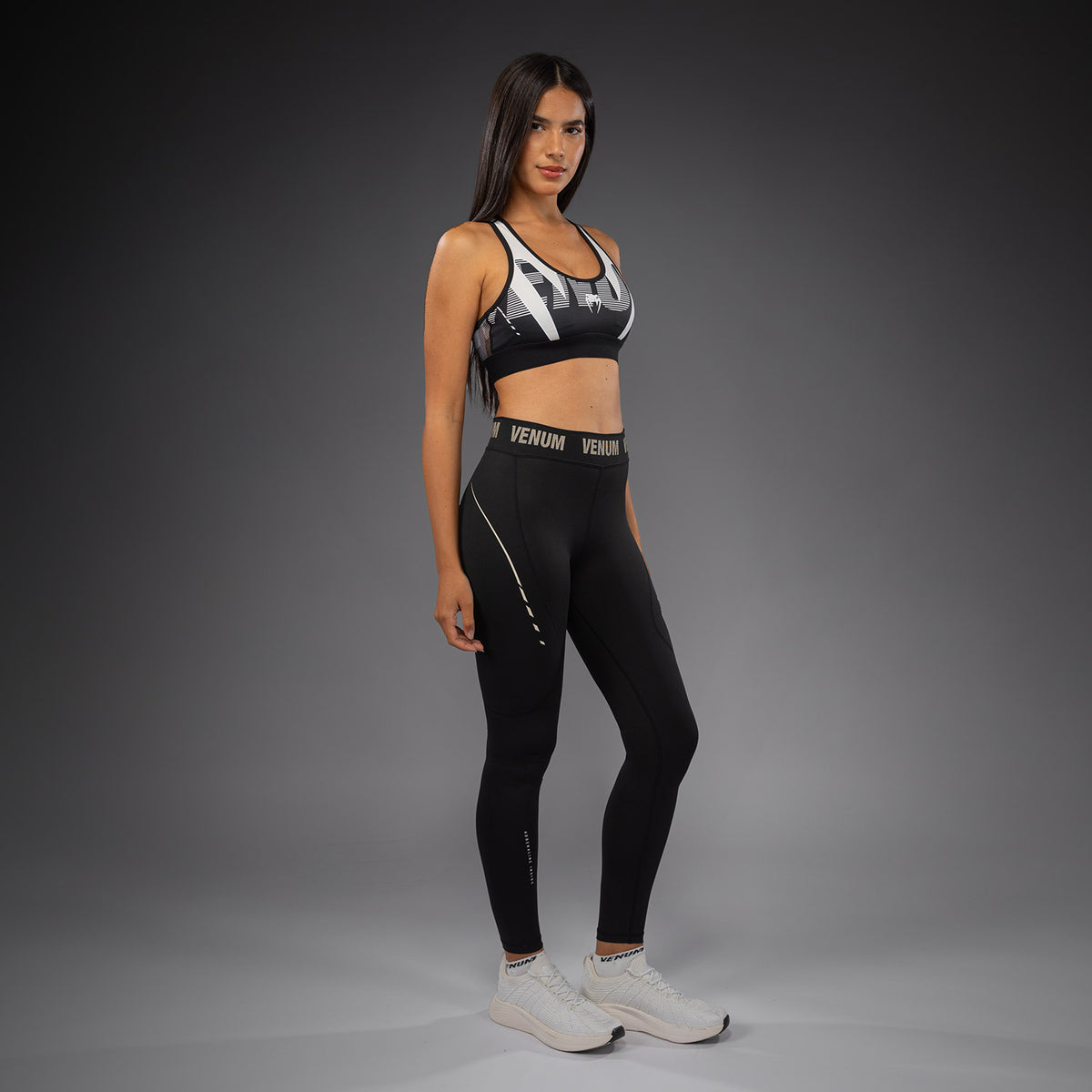 Legging Femme Venum Adrenaline – Noir/Ivoire - product-type_Leggings