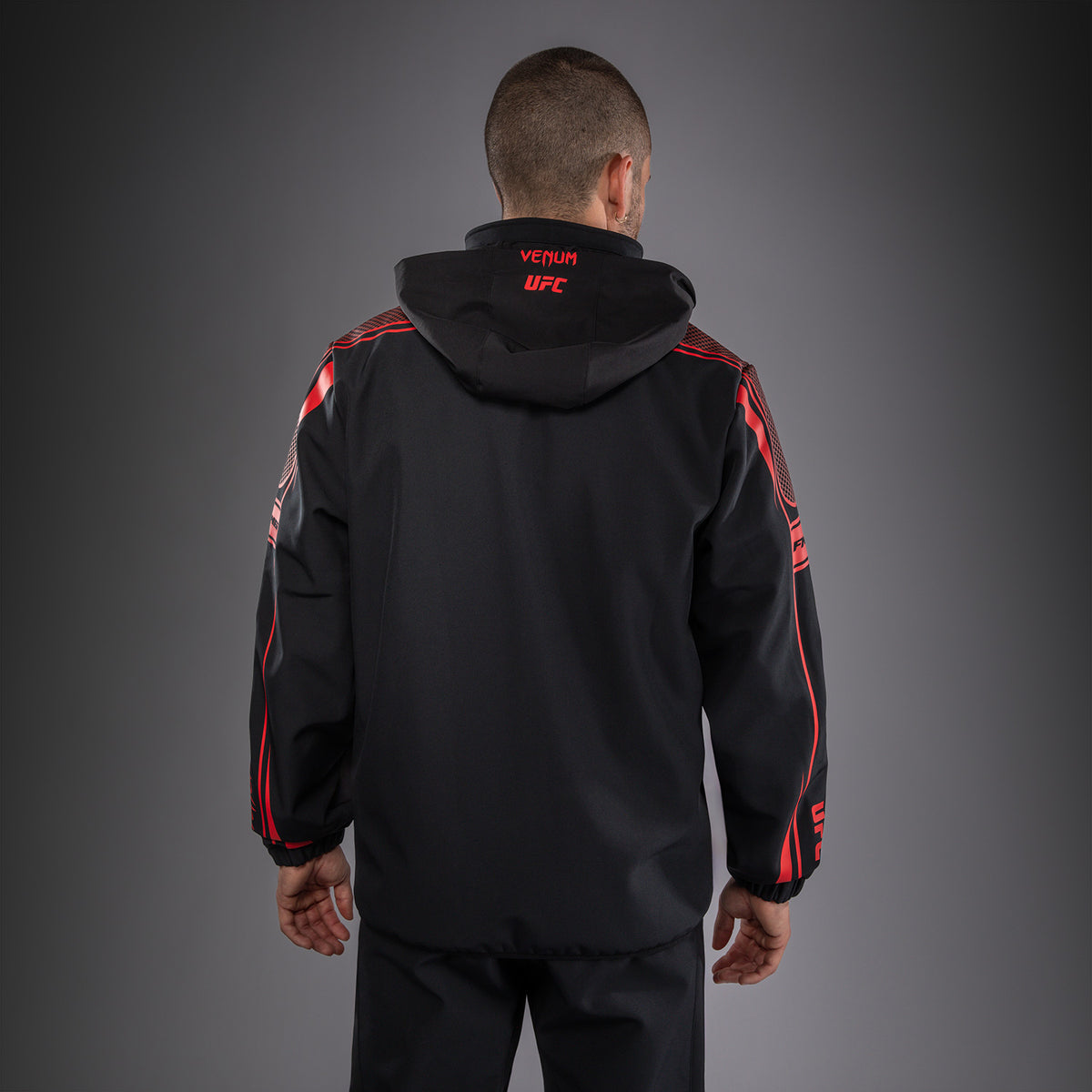 Sweat à Capuche Zippé pour Homme Venum UFC Unity by Venum Authentic Fight Week - Noir - product-type_Vestes