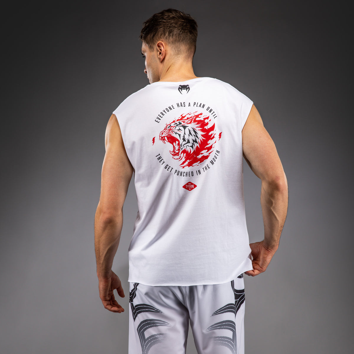 T-shirt sans manches Venum x Mike Tyson Tiger - Blanc Optique - product-type_T-Shirts