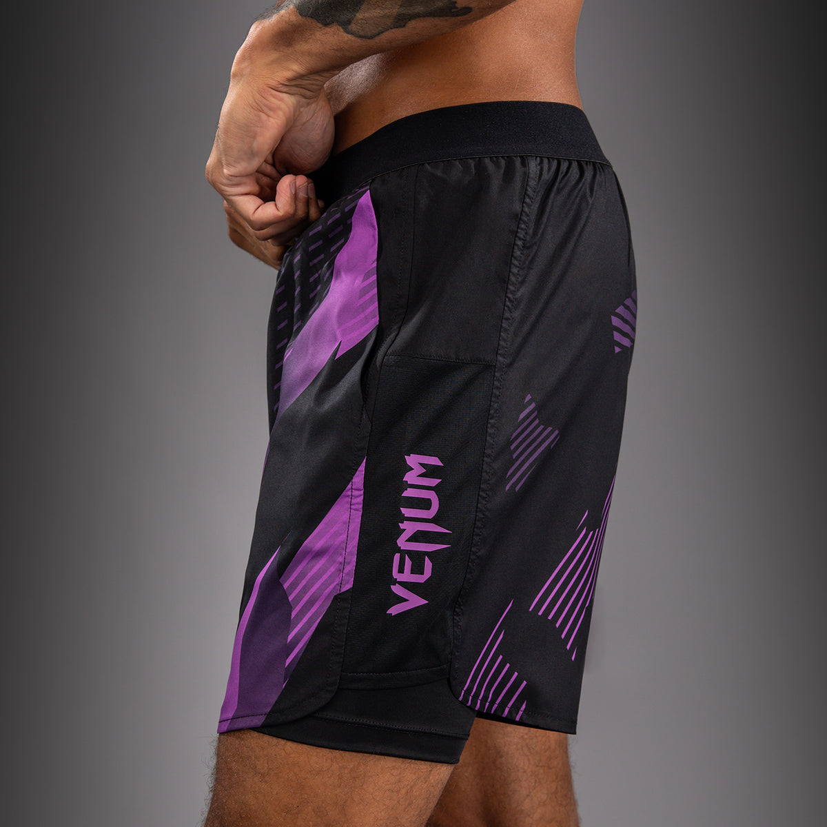 Short d’Entraînement Venum No-Gi 6.0 - Noir/Violet - product-type_Shorts de training
