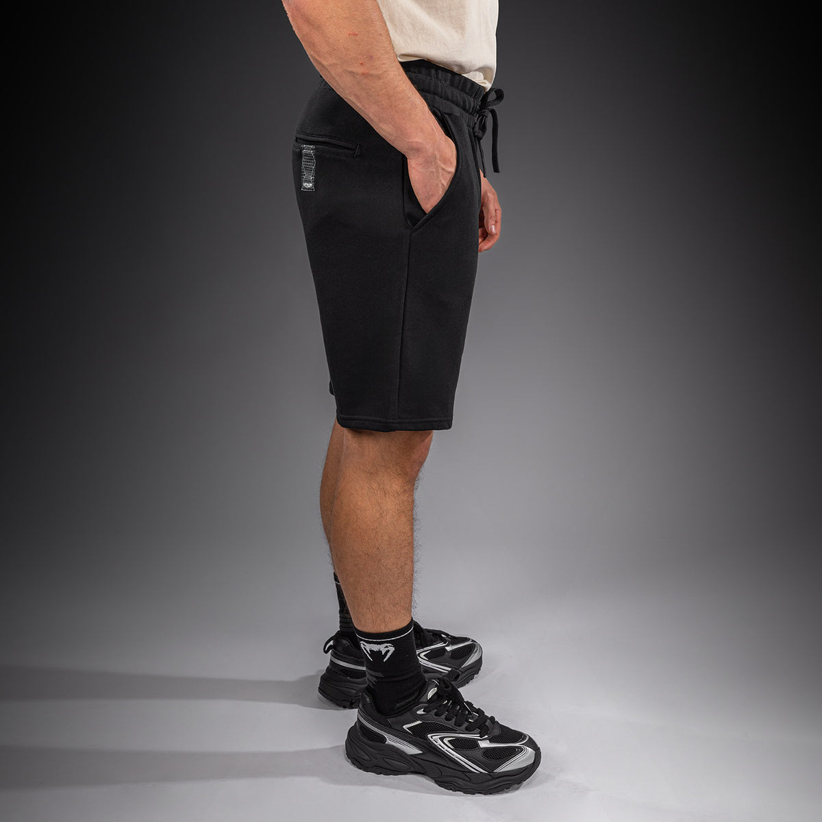 Short en Coton Venum Classic Fleece – Noir - product-type_Shorts en Coton