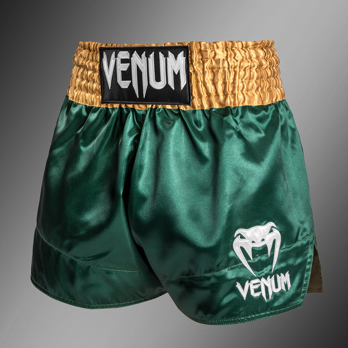 Venum Classic - Short Muay Thaï - Vert/Or/Blanc - product-type_Shorts de Muay Thai