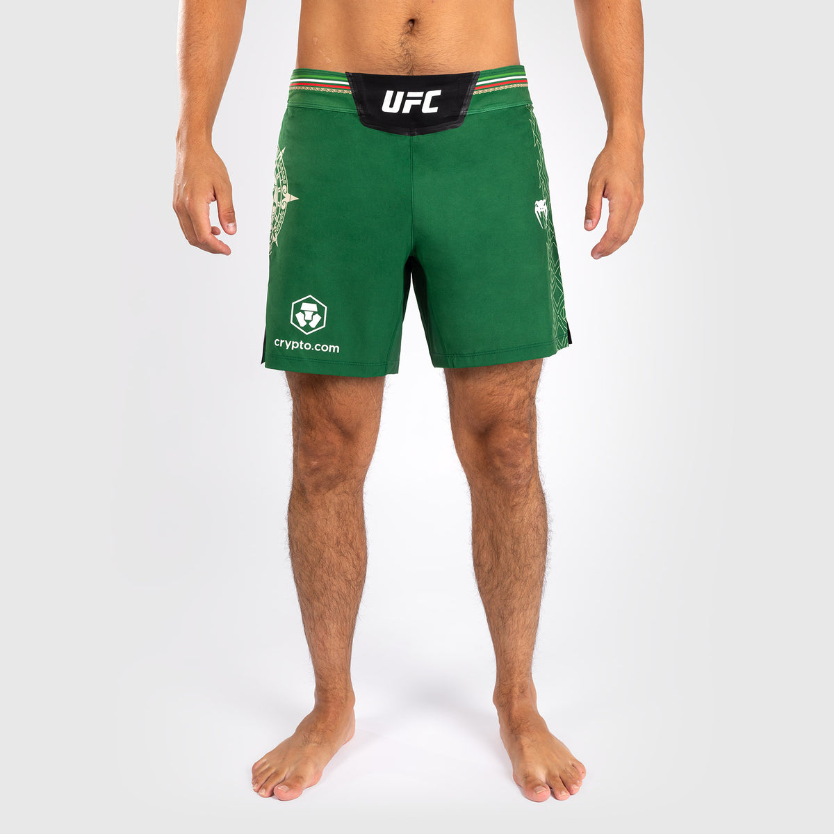 Noche UFC by Venum Authentic Fight Night Short de Combat pour homme - Coupe Courte - Vert - product-type_Shorts de MMA